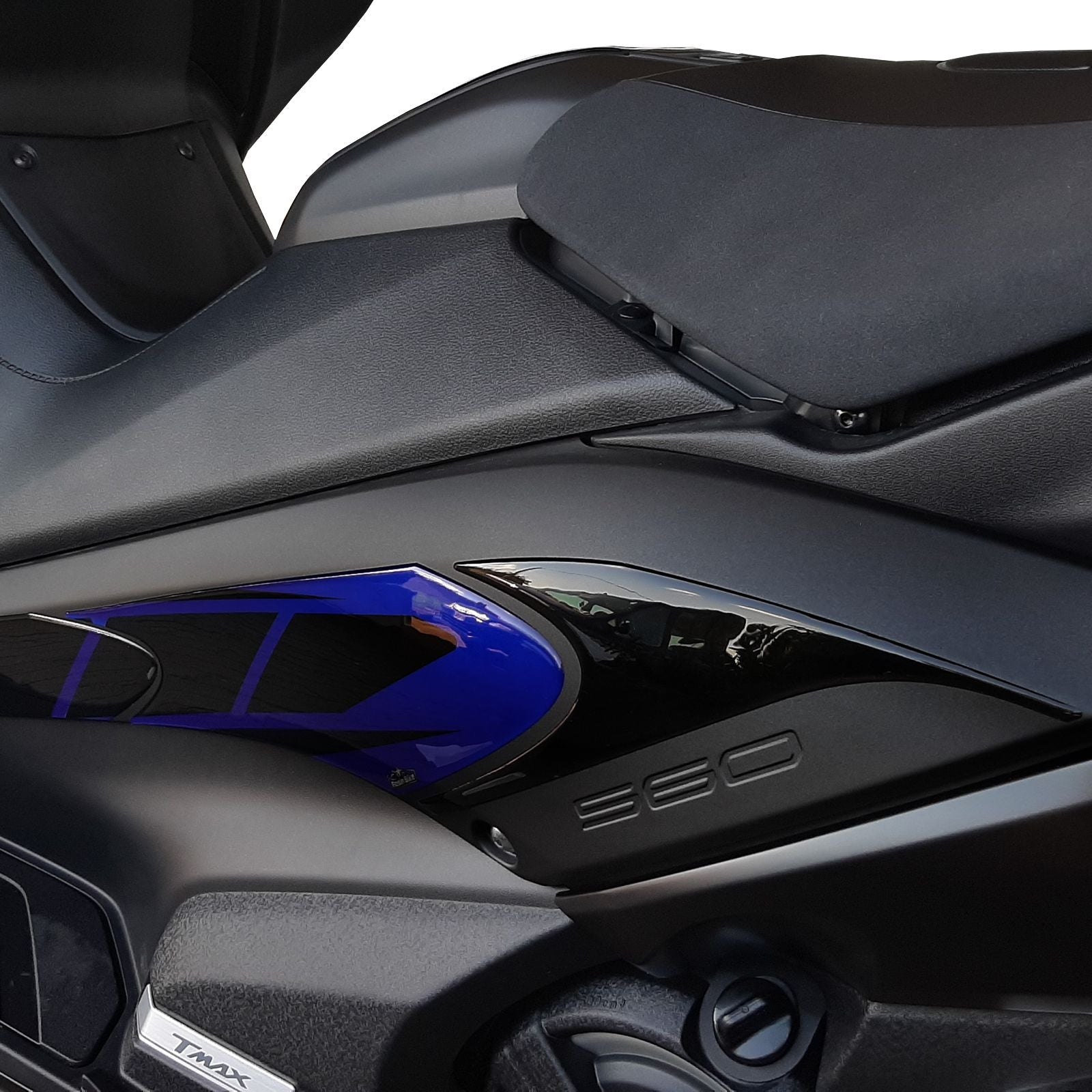 Resin Bike 3D Motorcycle Stickers - Tank Sides | Yamaha TMAX 560 2020>2021 RB-1000140700005 -   Pyramid Motorcycle Accessories
