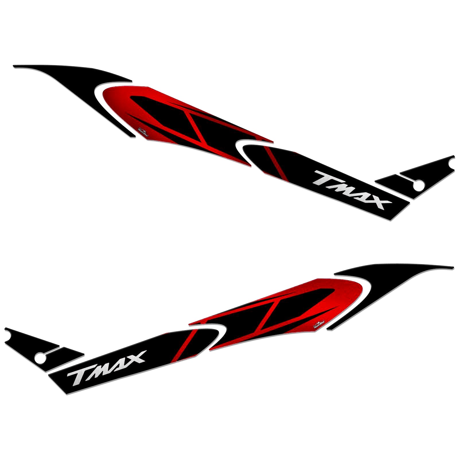 Resin Bike 3D Motorcycle Stickers - Tank Sides | Yamaha TMAX 560 2020>2021 RB-1000141600007 -   Pyramid Motorcycle Accessories