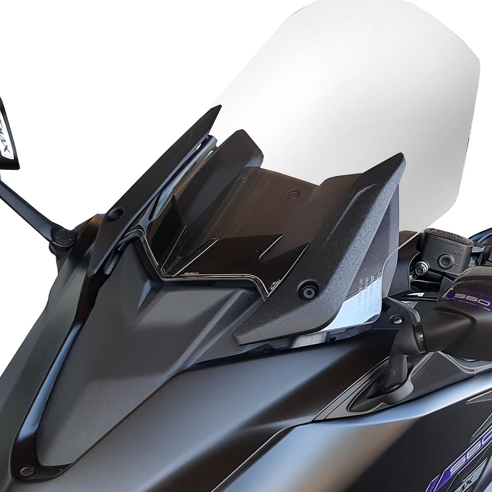 Resin Bike 3D Motorcycle Stickers - Windshield | Yamaha TMAX 560 2020>2021 -   Pyramid Motorcycle Accessories