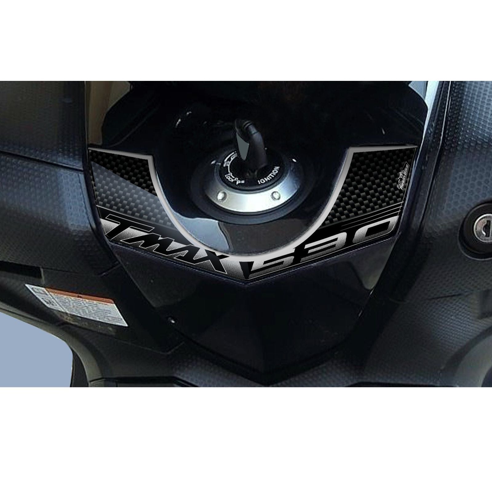 Resin Bike 3D Motorcycle Stickers - Key Area | Yamaha TMAX 530 2012>2016 RB-B48176N9 -   Pyramid Motorcycle Accessories