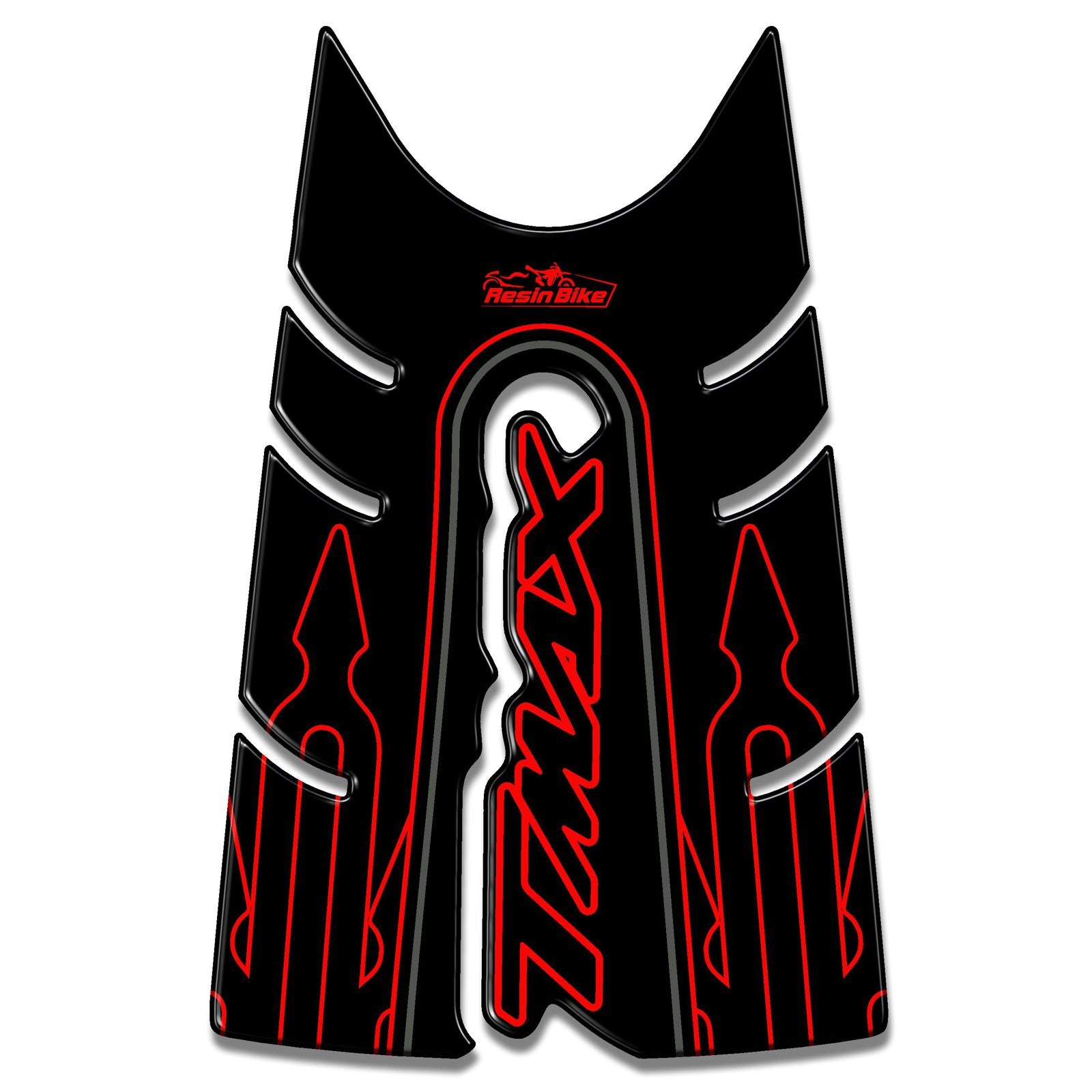 Resin Bike 3D Motorcycle Stickers - Fuel Cap | Yamaha TMAX 500 / 530 2010>2016 RB-B5R38057 -   Pyramid Motorcycle Accessories
