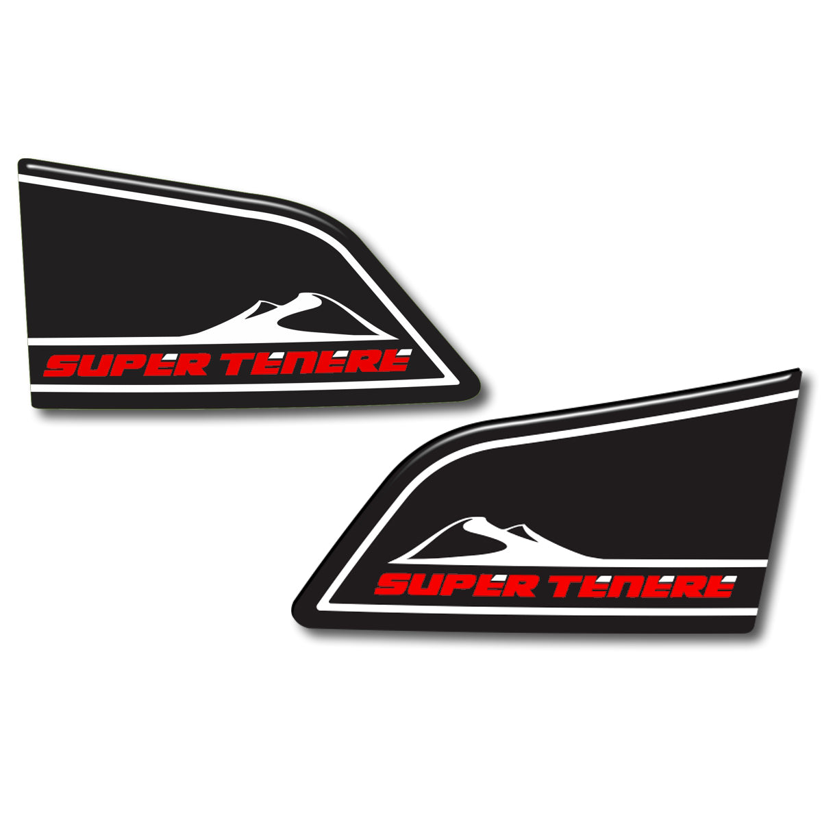 Resin Bike 3D Motorcycle Stickers - Tank Sides | Yamaha XT 1200 Z Super Tenere RB-B88500E9 -   Pyramid Motorcycle Accessories