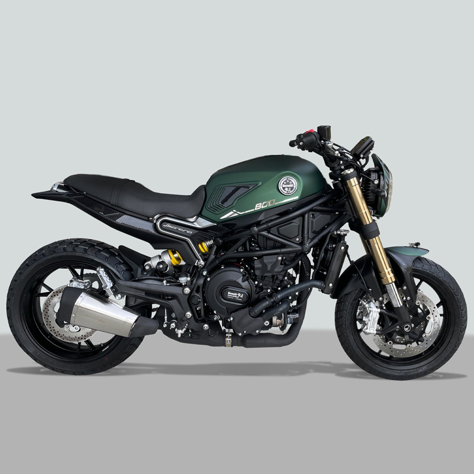 Resin Bike 3D Motorcycle Stickers - Tank Kit | Benelli Leoncino 800 2022>2026 -   Pyramid Motorcycle Accessories