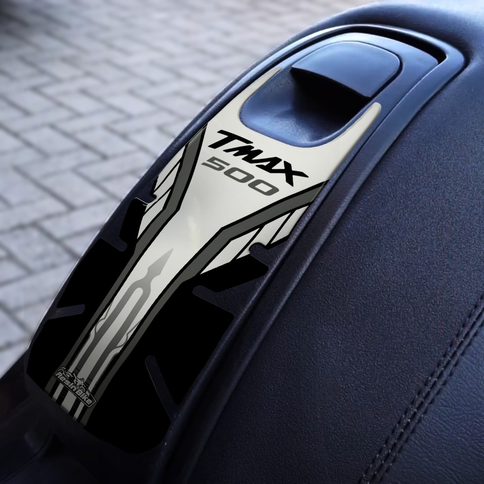 Resin Bike 3D Motorcycle Stickers - Fuel Cap | Yamaha TMAX 500 2001>2007 RB-B5227S56 -   Pyramid Motorcycle Accessories