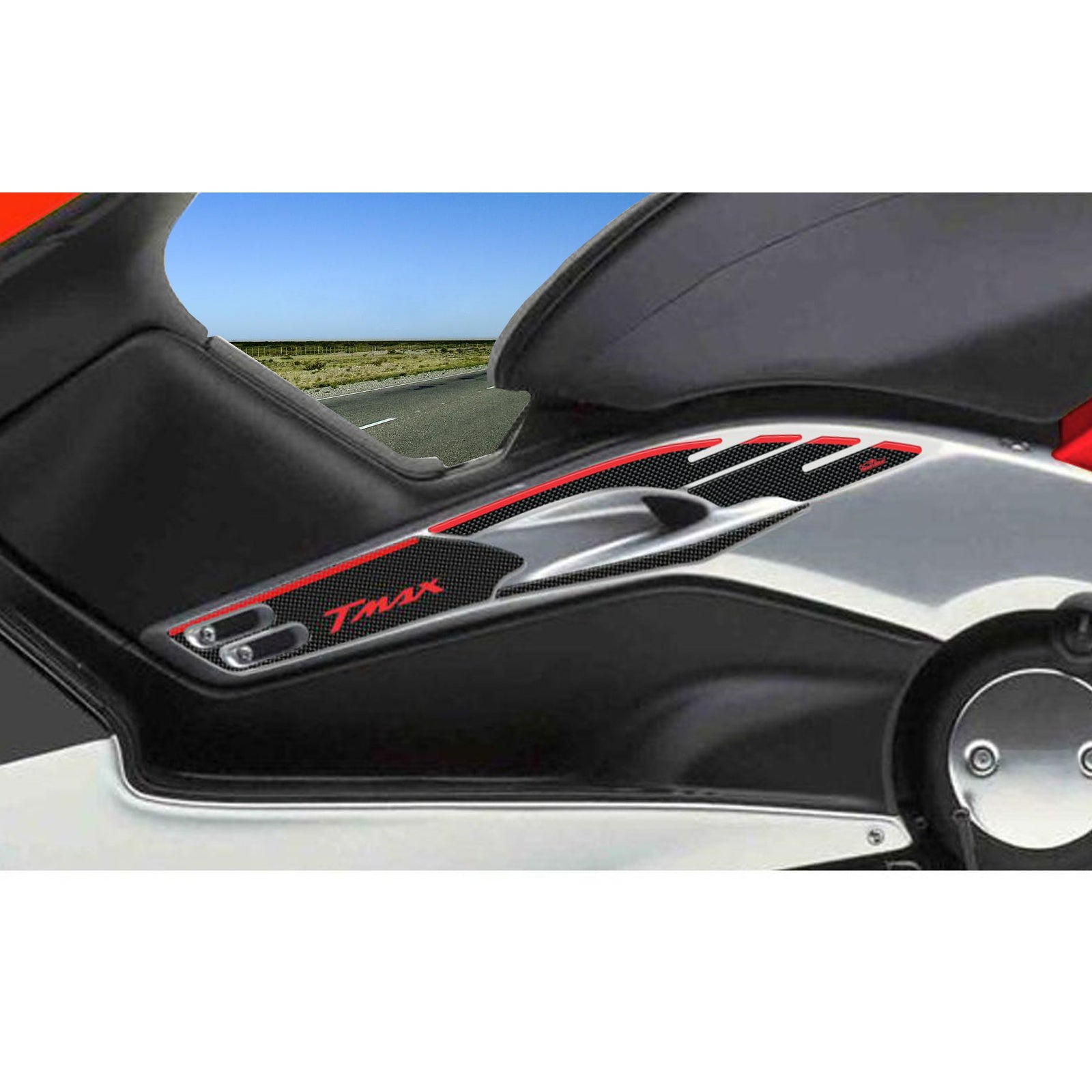 Resin Bike 3D Motorcycle Stickers - Tank Sides | Yamaha TMAX 500 2001>2007 RB-B10447G3 -   Pyramid Motorcycle Accessories