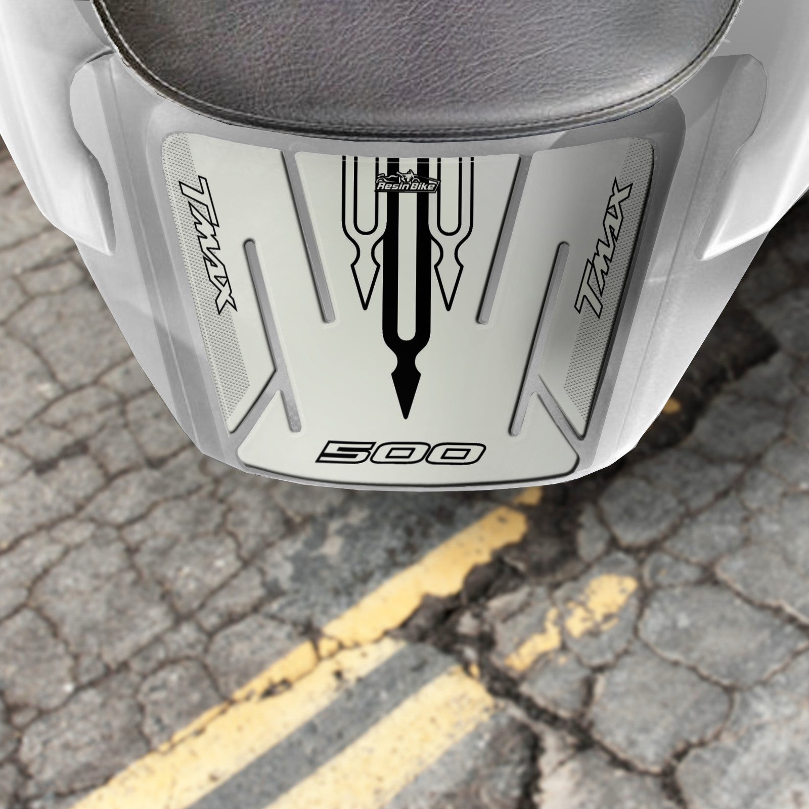 Resin Bike 3D Motorcycle Stickers - Tail Section | Yamaha TMAX 500 2001>2007 RB-B107D868 -   Pyramid Motorcycle Accessories