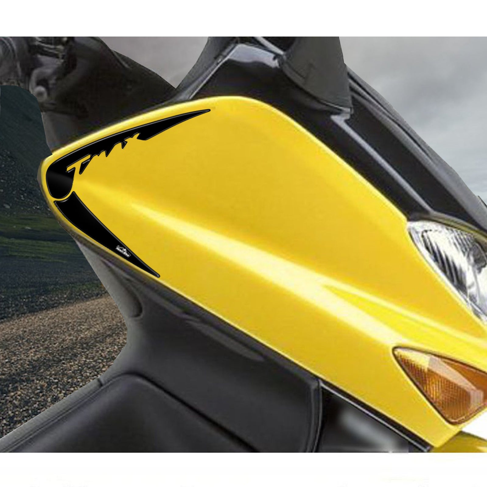 Resin Bike 3D Motorcycle Stickers - Side Panels | Yamaha TMAX 500 2001>2007 RB-B21G8271 -   Pyramid Motorcycle Accessories