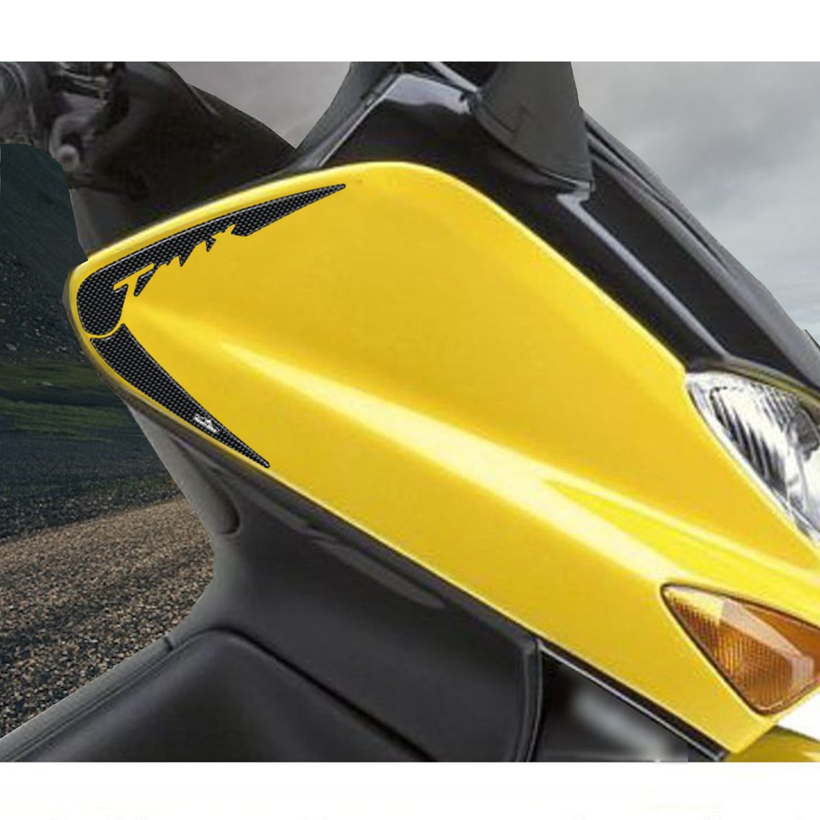 Resin Bike 3D Motorcycle Stickers - Side Panels | Yamaha TMAX 500 2001>2007 RB-B543R599 -   Pyramid Motorcycle Accessories