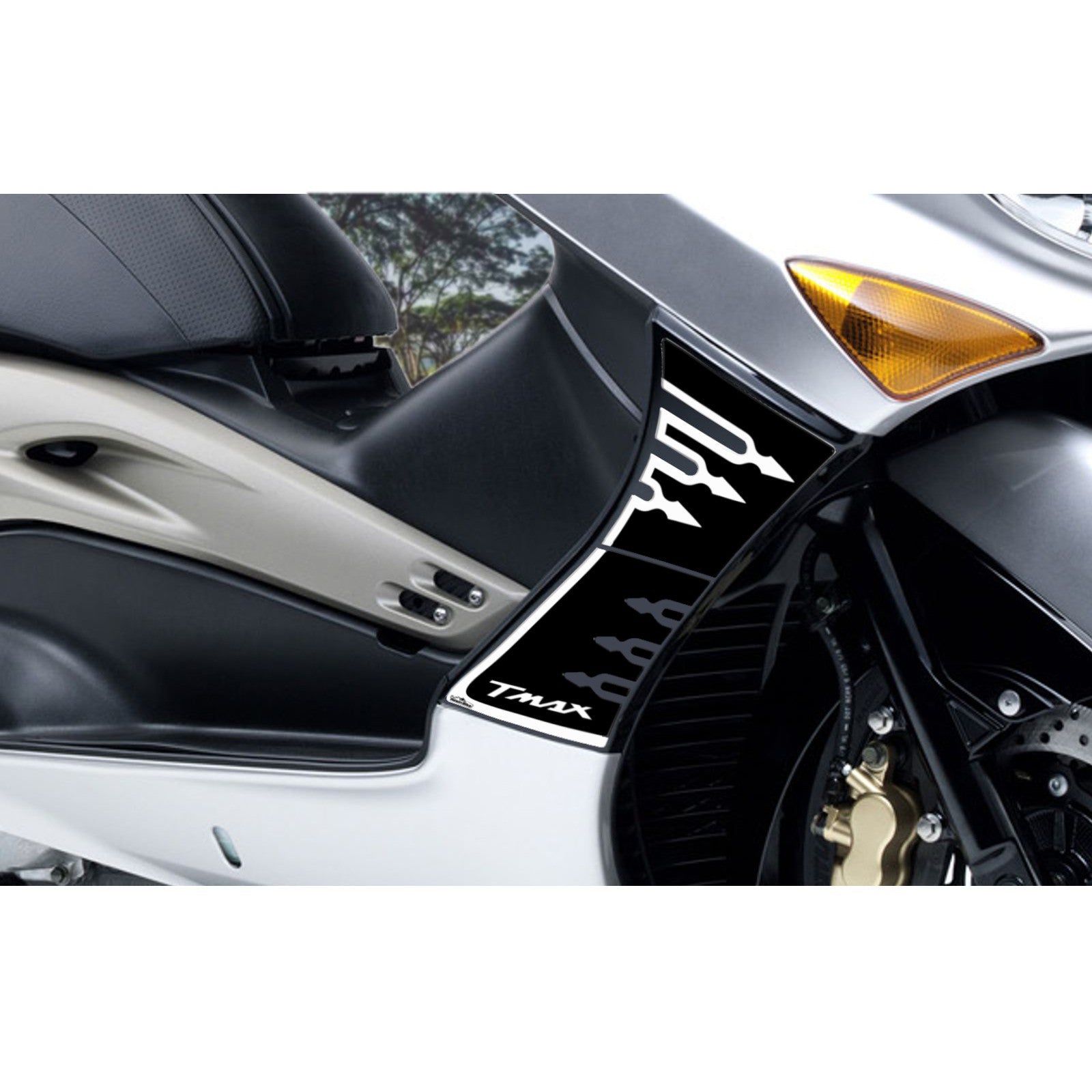 Resin Bike 3D Motorcycle Stickers - Tank Sides | Yamaha TMAX 500 2001>2007 RB-B80I5800 -   Pyramid Motorcycle Accessories