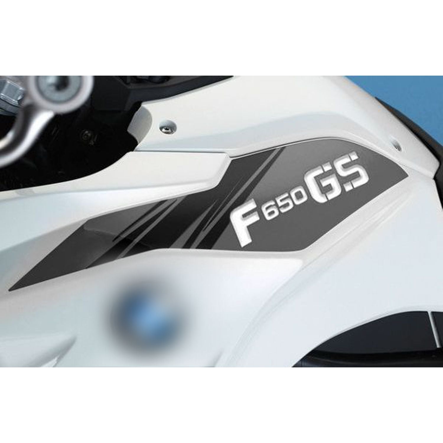 Resin Bike 3D Motorcycle Stickers - Lettering | BMW F 650 GS 2008>2012 -   Pyramid Motorcycle Accessories