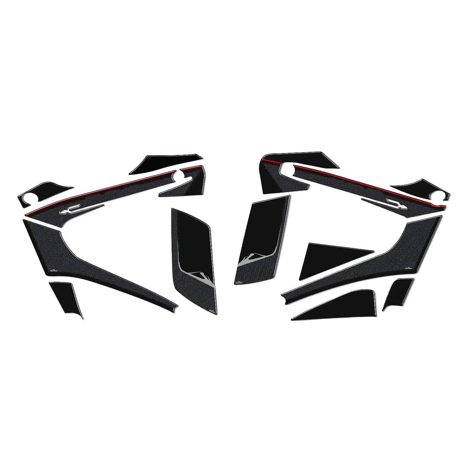 Resin Bike 3D Motorcycle Stickers - Tank Sides | Yamaha XT 1200 Z Super Tenere 2010>2016 RB-B1G46052 -   Pyramid Motorcycle Accessories