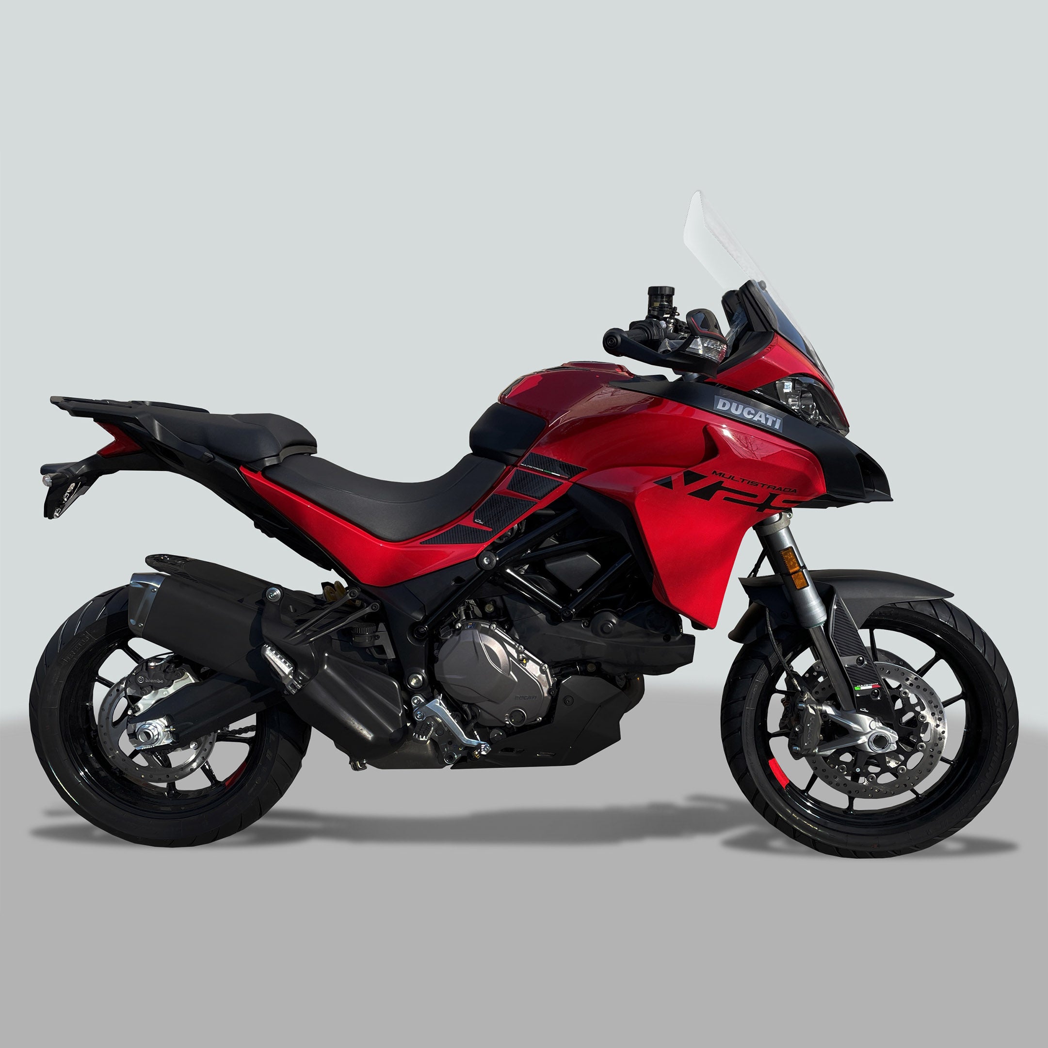 Resin Bike 3D Motorcycle Stickers - Full Kit | Ducati Multistrada V2/V2 S 2022>2024 -   Pyramid Motorcycle Accessories