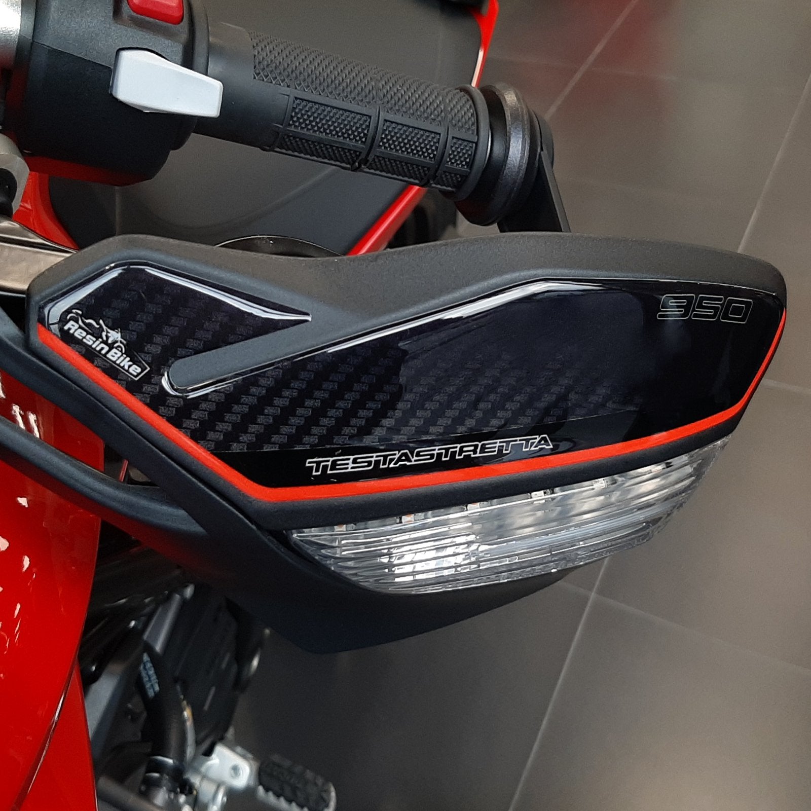 Resin Bike 3D Motorcycle Stickers - Full Kit | Ducati Multistrada V2/V2 S 2022>2024 -   Pyramid Motorcycle Accessories