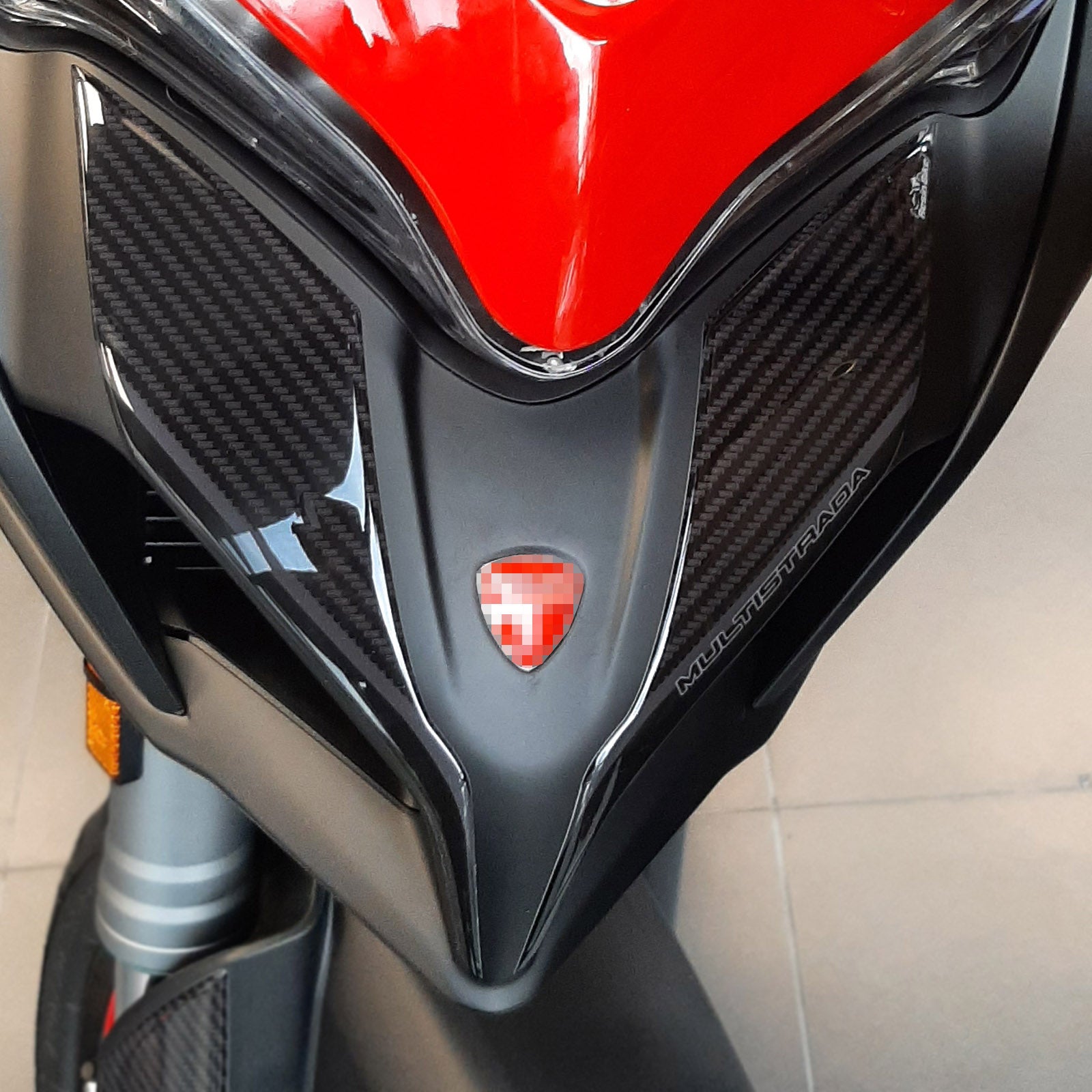 Resin Bike 3D Motorcycle Stickers - Full Kit | Ducati Multistrada V2/V2 S 2022>2024 -   Pyramid Motorcycle Accessories