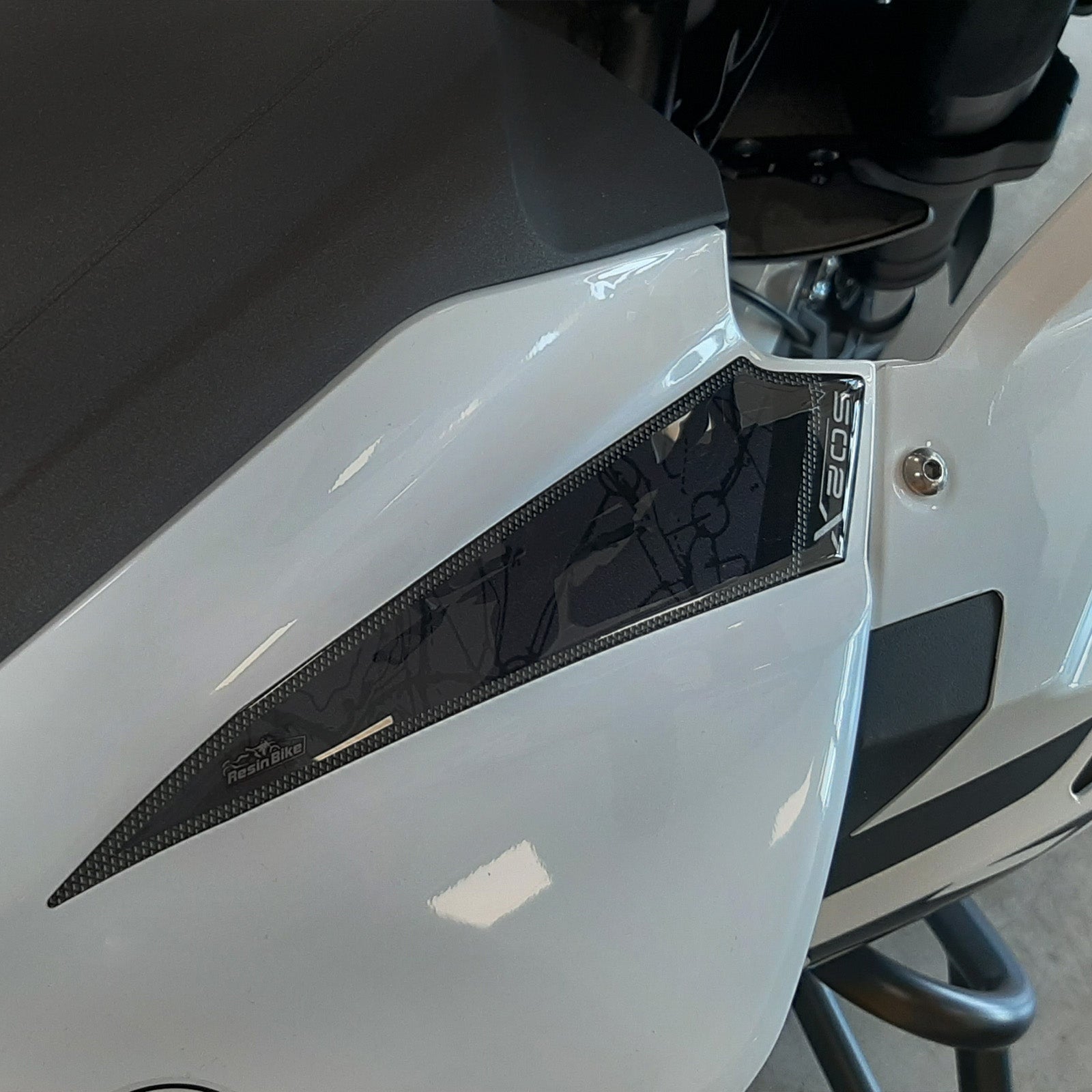 Resin Bike 3D Motorcycle Stickers - Tank Kit | Benelli TRK 502 X 2020>2026 -   Pyramid Motorcycle Accessories