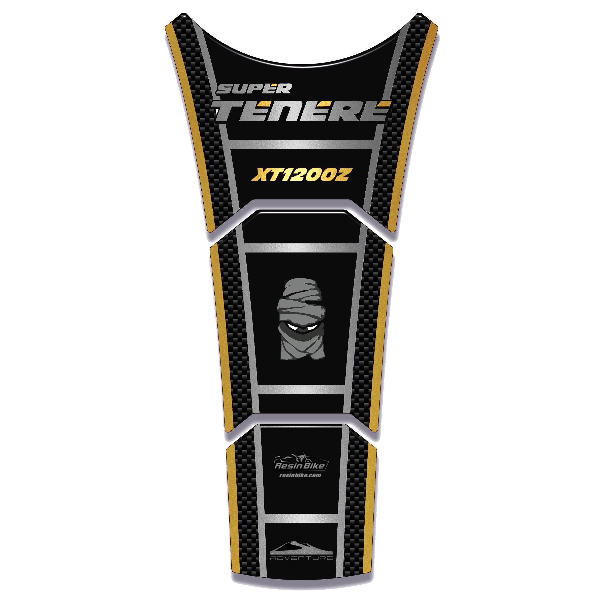 Resin Bike 3D Motorcycle Stickers - Tank Pad | Yamaha XT 1200 Z Super Tenere 2010>2020 RB-B03337B7 -   Pyramid Motorcycle Accessories