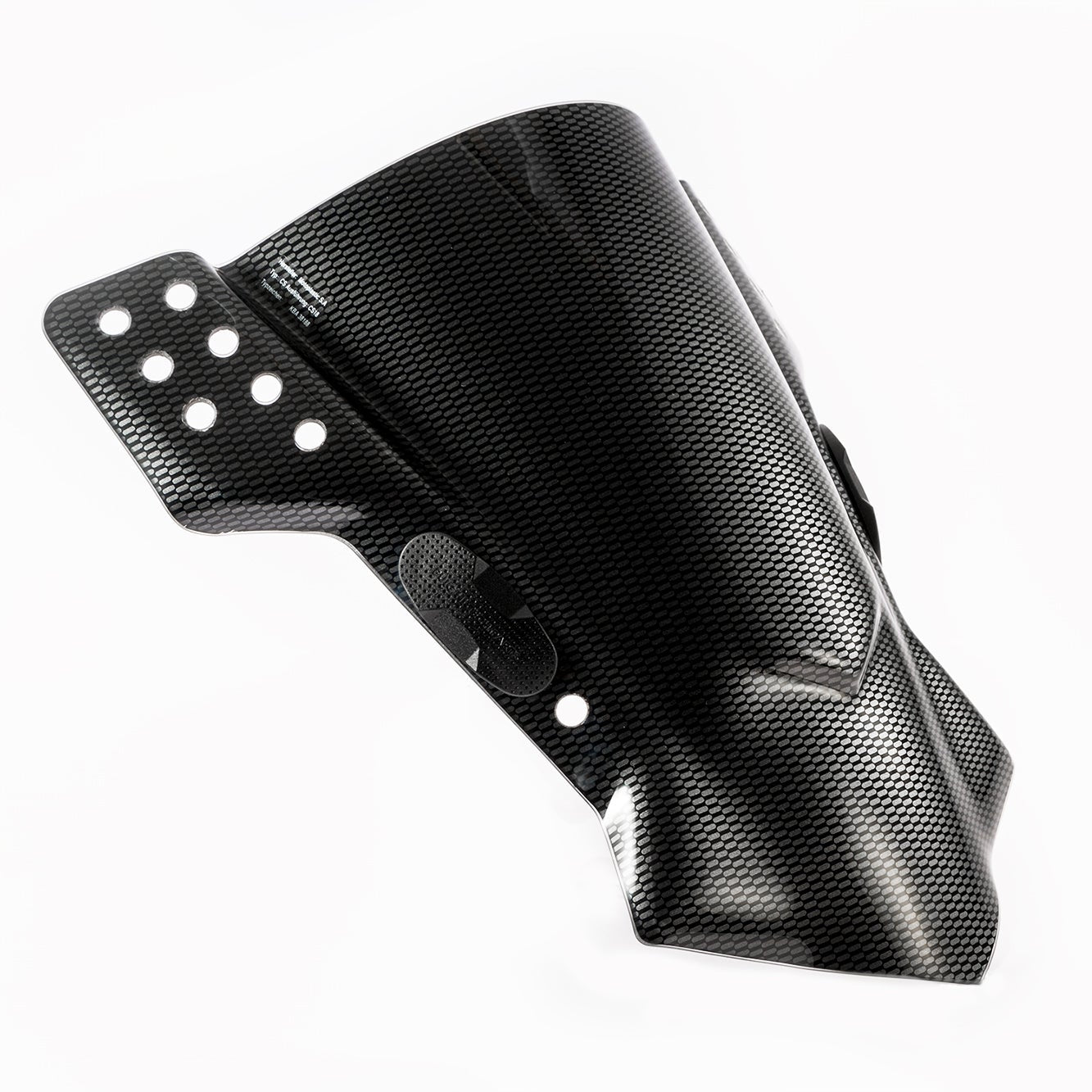 Puig Rafale Universal Handlebar Mounted Screen | Carbon Look -   Pyramid Motorcycle Accessories