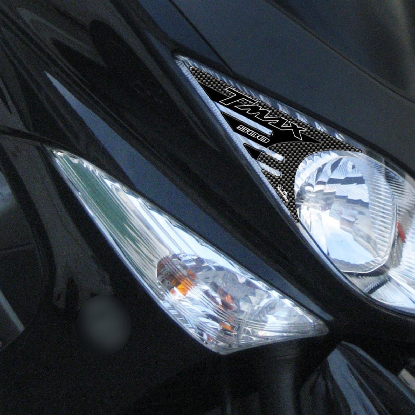 Resin Bike 3D Motorcycle Stickers - Headlight | Yamaha TMAX 500 2008>2011 RB-B30701M6 -   Pyramid Motorcycle Accessories