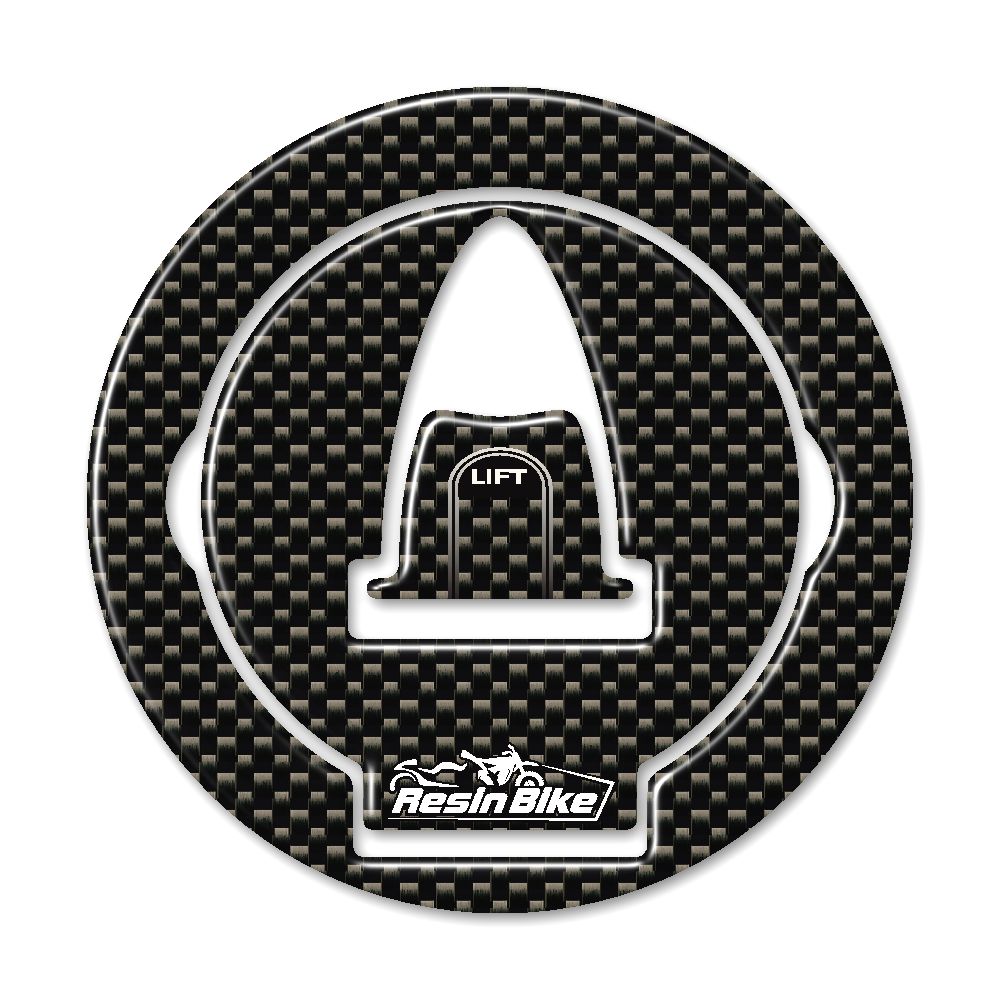 Resin Bike 3D Motorcycle Stickers - Frontal Area | Aprilia RSV4 2011>2015 -   Pyramid Motorcycle Accessories