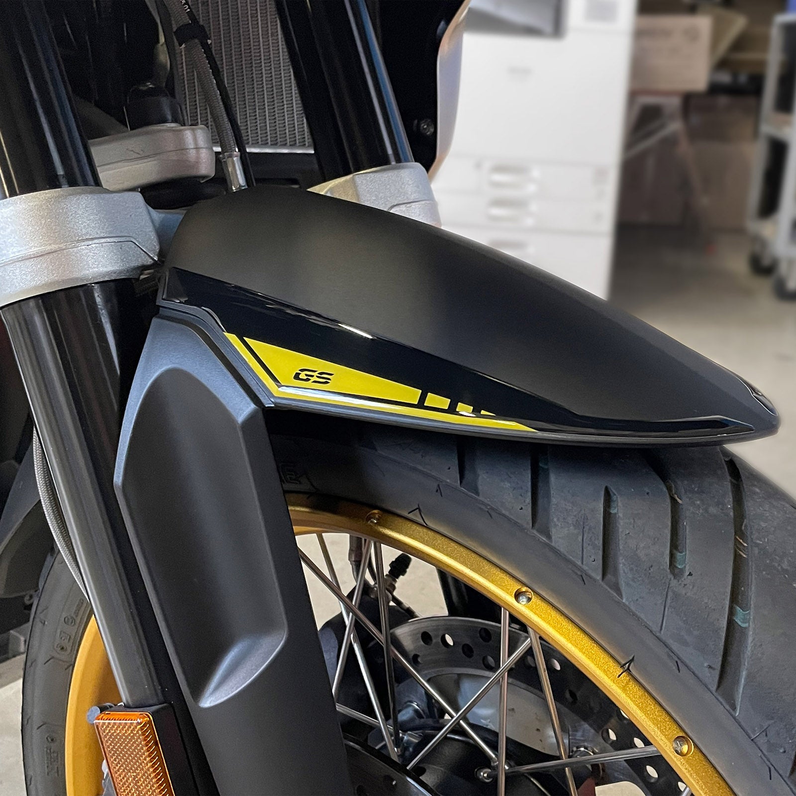 Resin Bike 3D Motorcycle Stickers - Tank Kit | BMW R 1250 GS 2021>Current RB-1000478900009 -   Pyramid Motorcycle Accessories
