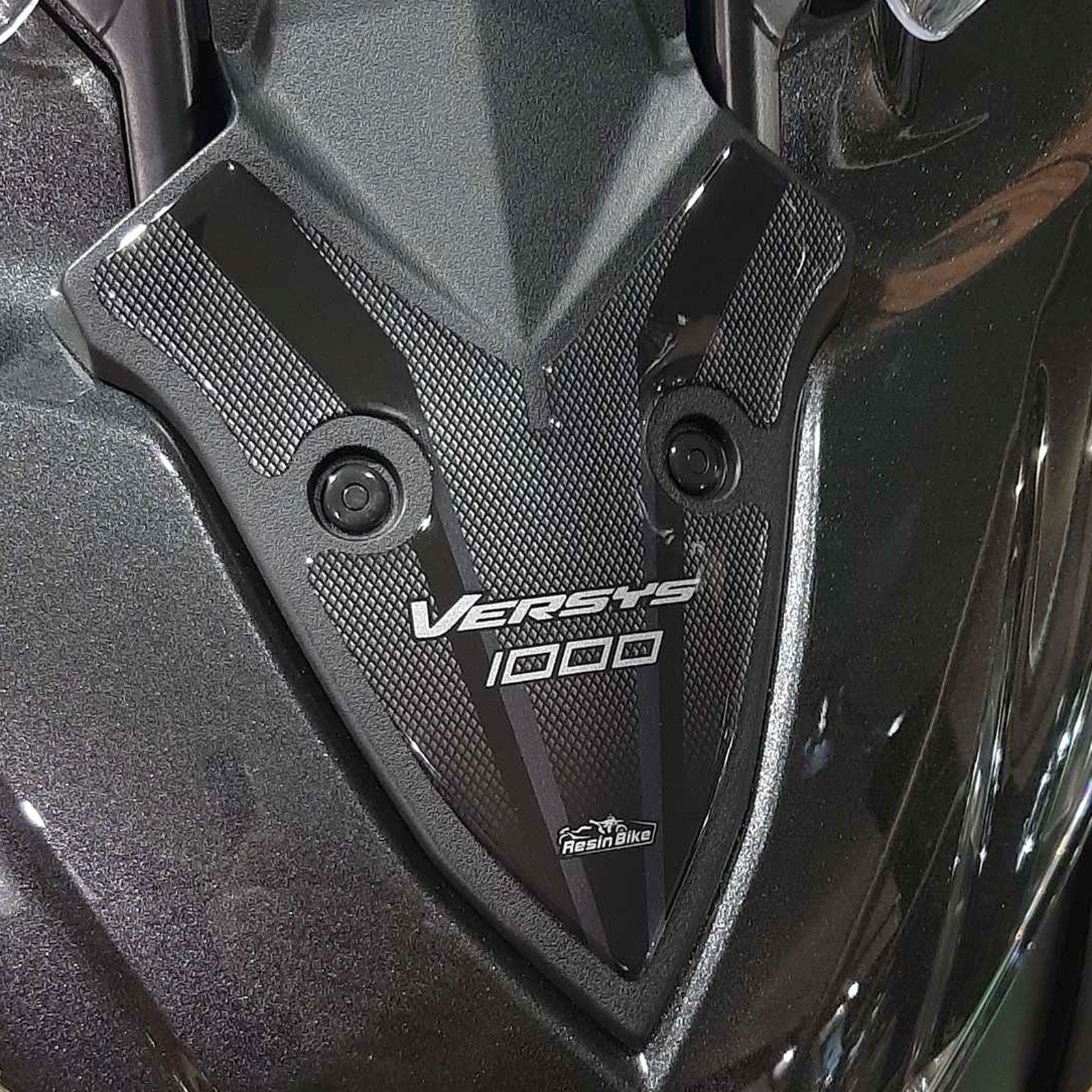 Resin Bike 3D Motorcycle Stickers - Frontal Area | Kawasaki Versys 1000 2017>2024 -   Pyramid Motorcycle Accessories