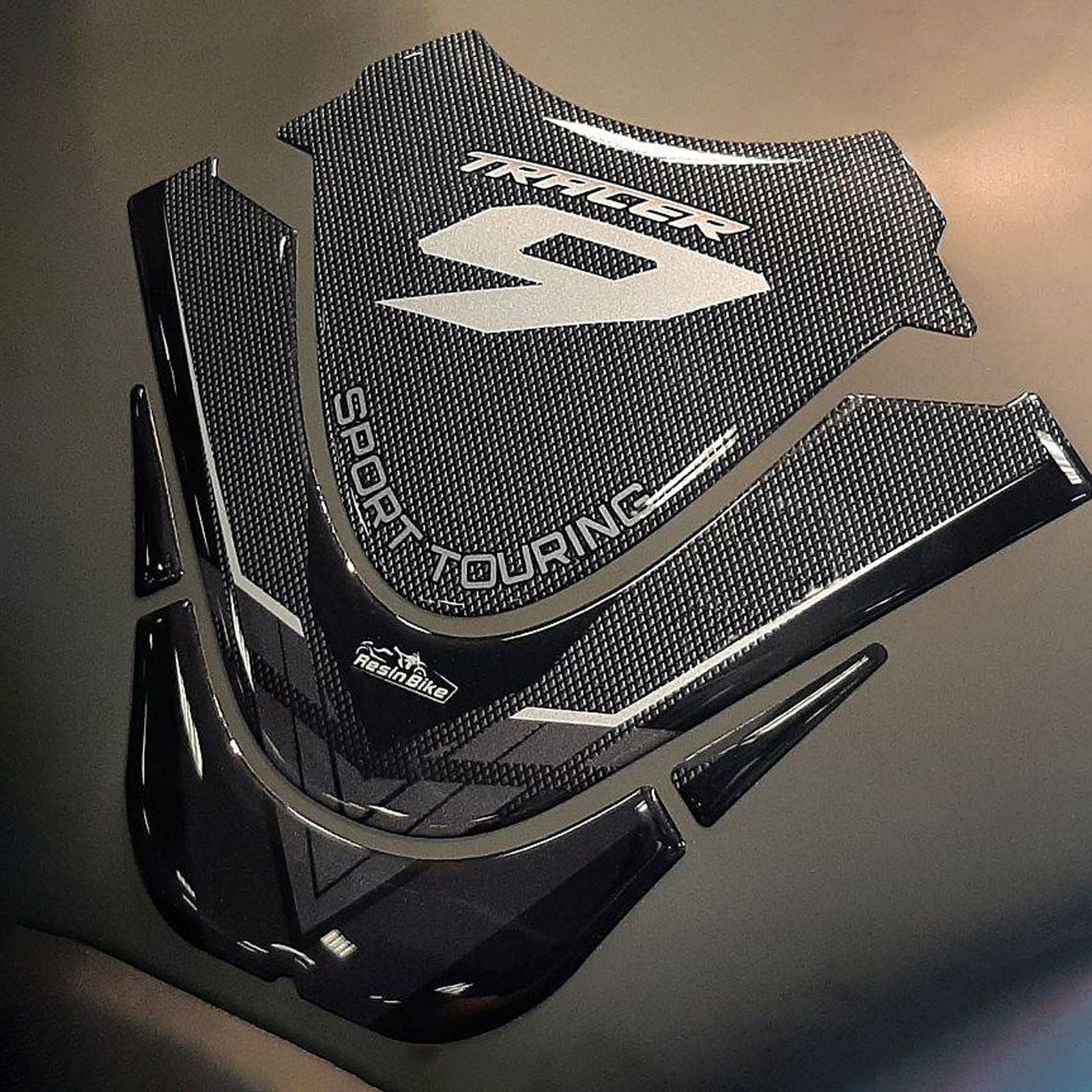 Resin Bike 3D Motorcycle Stickers - Tank Pad | Yamaha Tracer 9 2021>Current RB-1000443900003 -   Pyramid Motorcycle Accessories