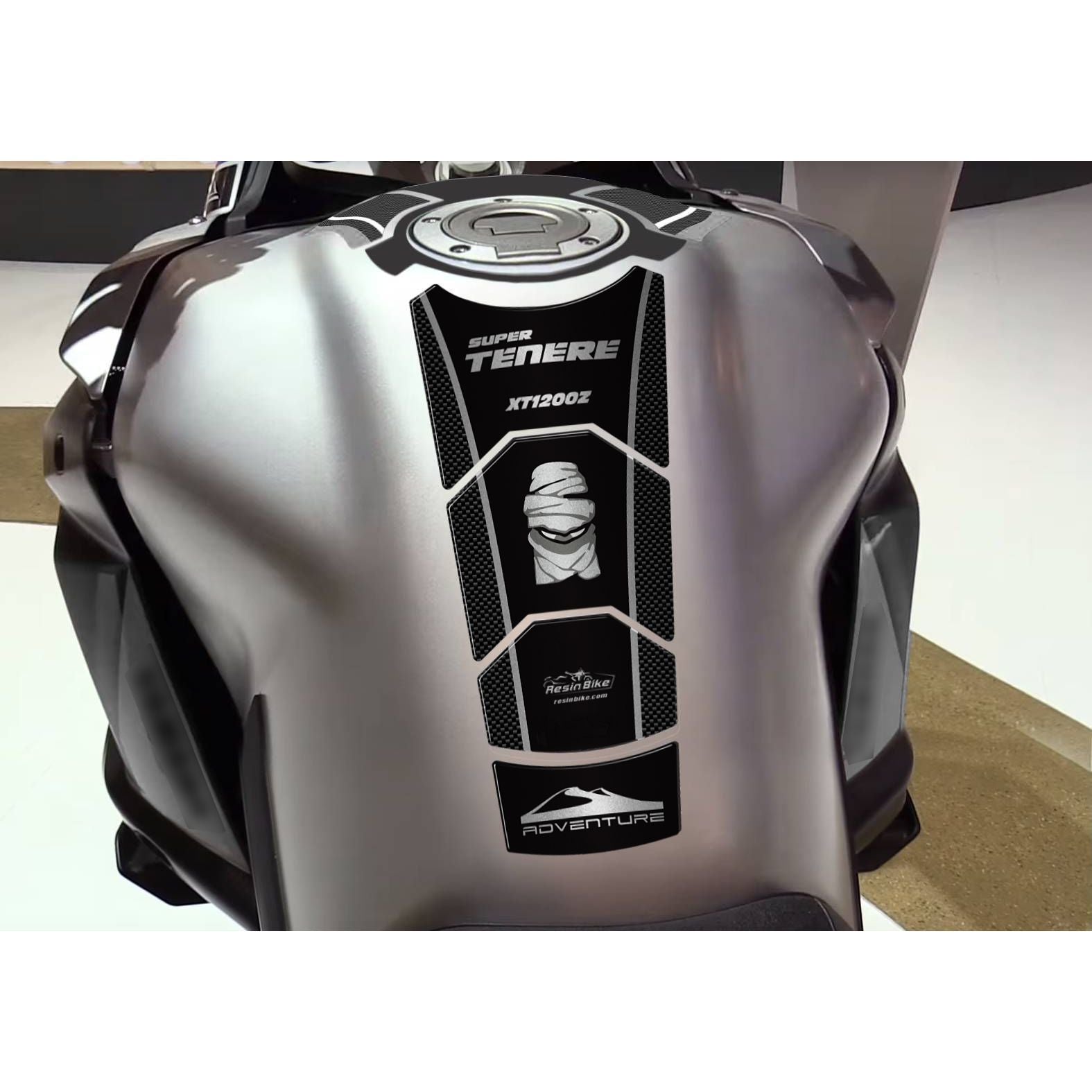 Resin Bike 3D Motorcycle Stickers - Tank Pad | Yamaha XT 1200 Z Super Tenere 2010>2020 RB-B4679Q24 -   Pyramid Motorcycle Accessories