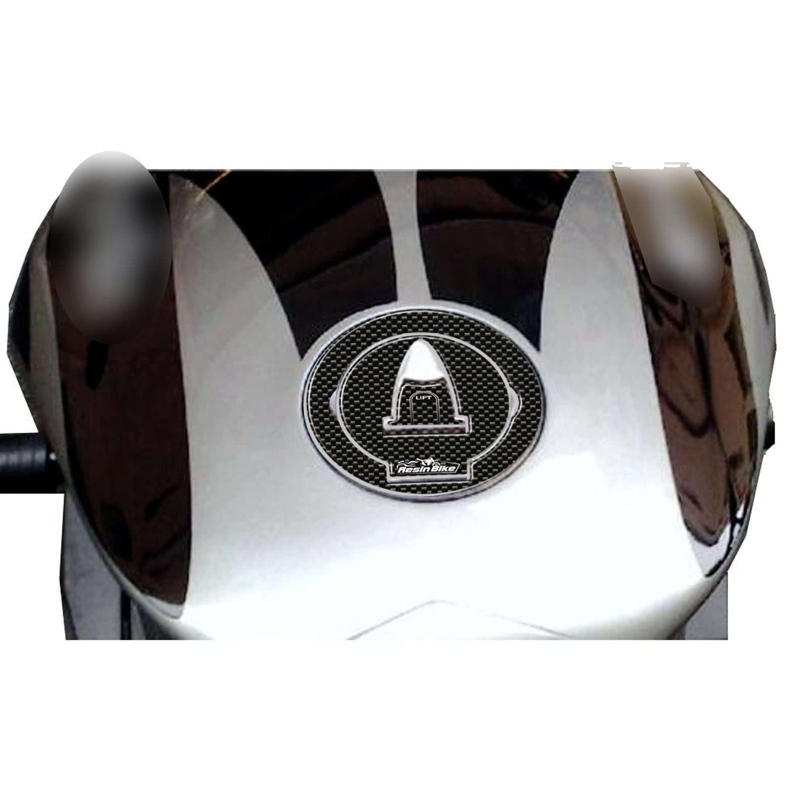 Resin Bike 3D Motorcycle Stickers - Frontal Area | Aprilia RSV4 2011>2015 -   Pyramid Motorcycle Accessories