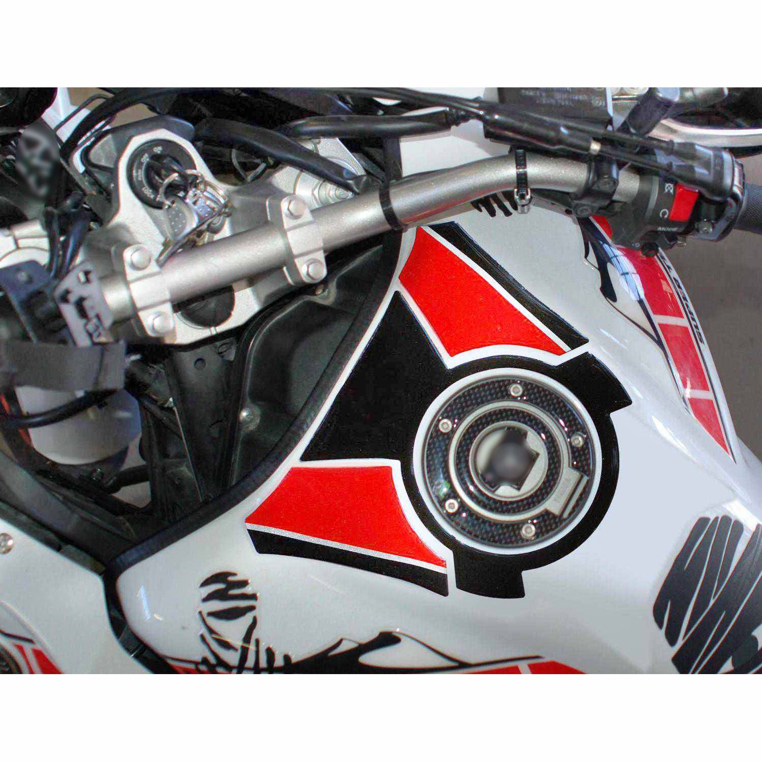 Resin Bike 3D Motorcycle Stickers - Fuel Cap | Yamaha XT 1200 Z Super Tenere 2010>2020 -   Pyramid Motorcycle Accessories