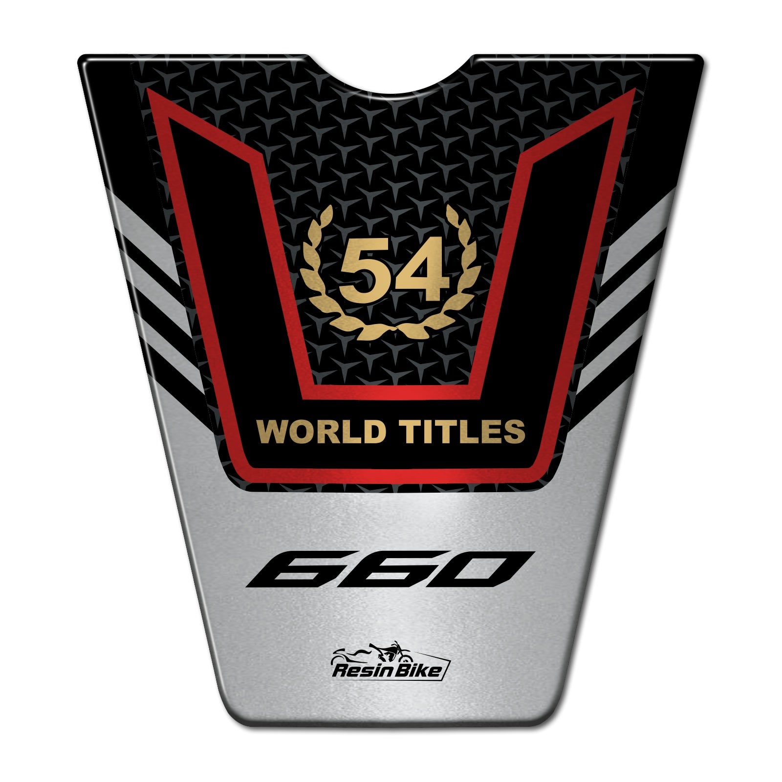 Resin Bike 3D Motorcycle Stickers - Tail Section | Aprilia Tuareg 660 2022>2025 -   Pyramid Motorcycle Accessories
