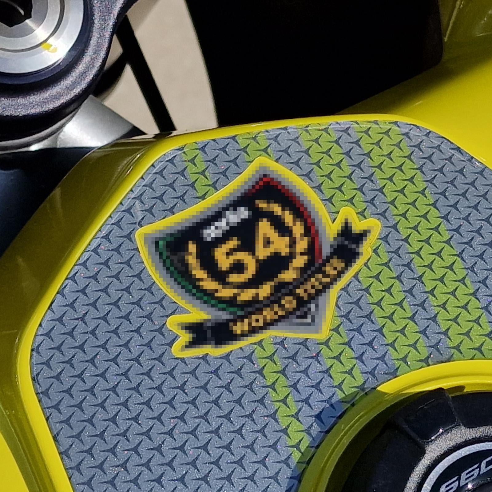 Resin Bike 3D Motorcycle Stickers - Tank Pad | Aprilia Tuareg 660 2022>2024 -   Pyramid Motorcycle Accessories