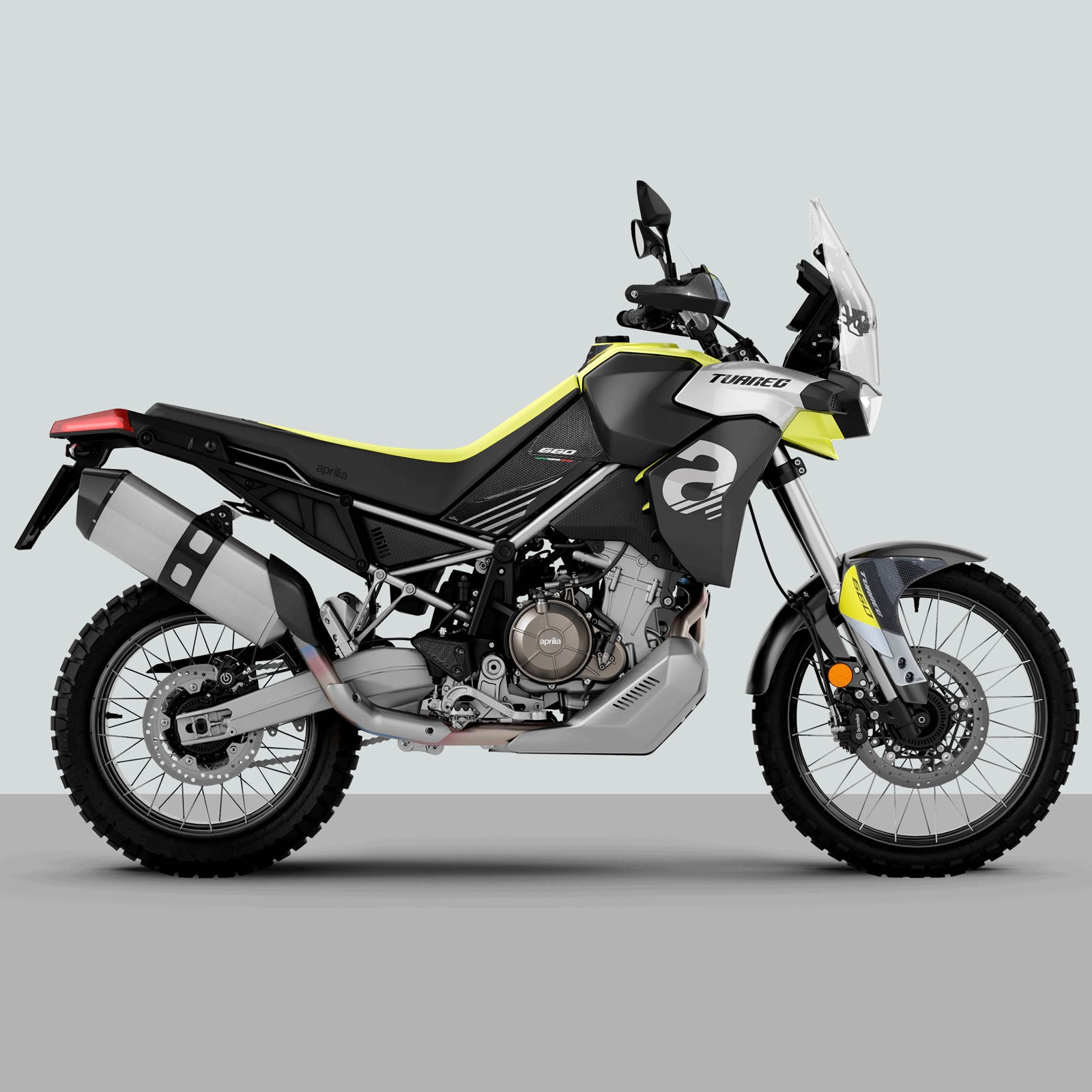 Resin Bike 3D Motorcycle Stickers - Full Kit | Aprilia Tuareg 660 2023>2024 -   Pyramid Motorcycle Accessories