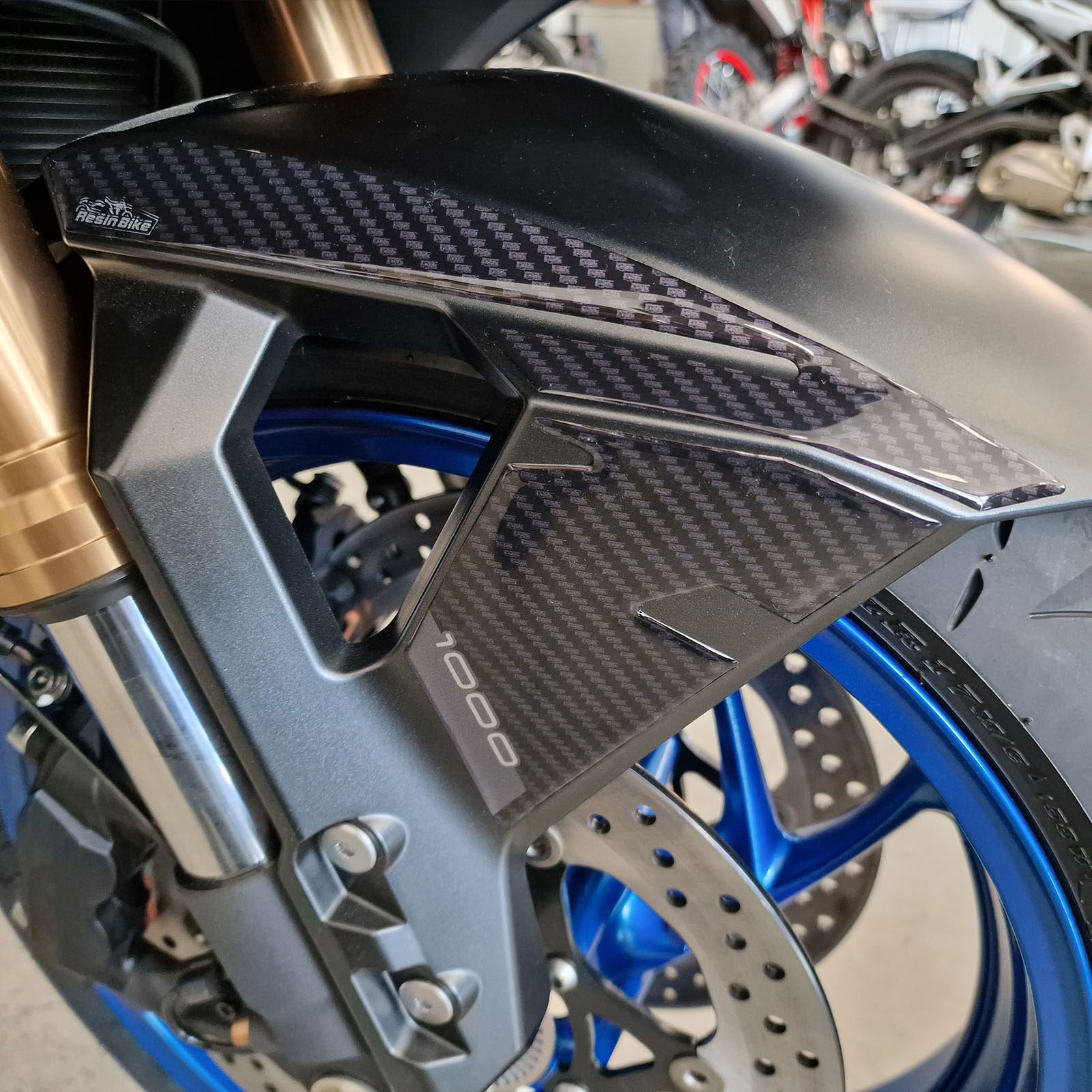 Resin Bike 3D Motorcycle Stickers - Side Panels | Suzuki GSX-S1000 GT/GT+ 2022>2025 -   Pyramid Motorcycle Accessories