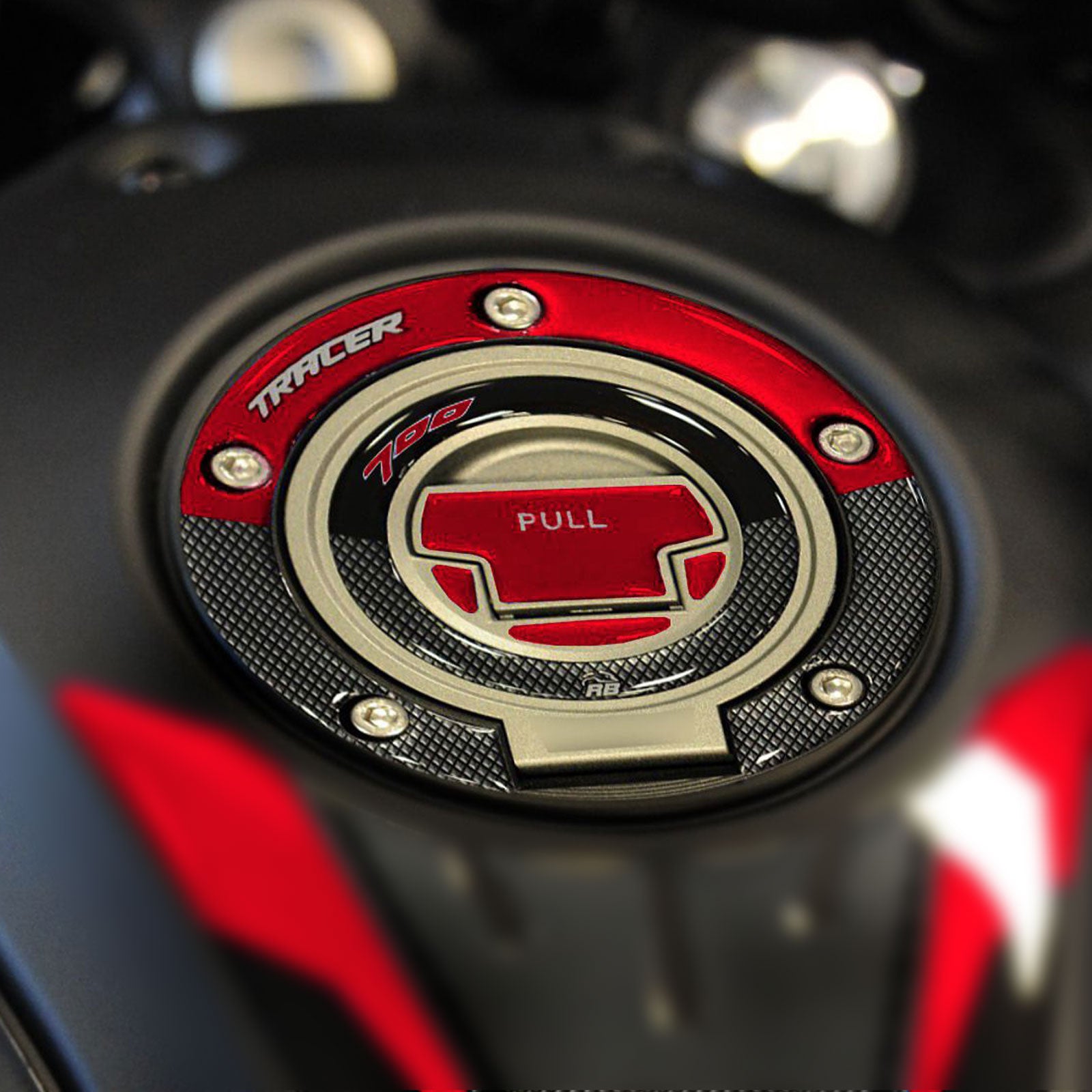 Resin Bike 3D Motorcycle Stickers - Fuel Cap | Yamaha Tracer 700 2016>2020 -   Pyramid Motorcycle Accessories