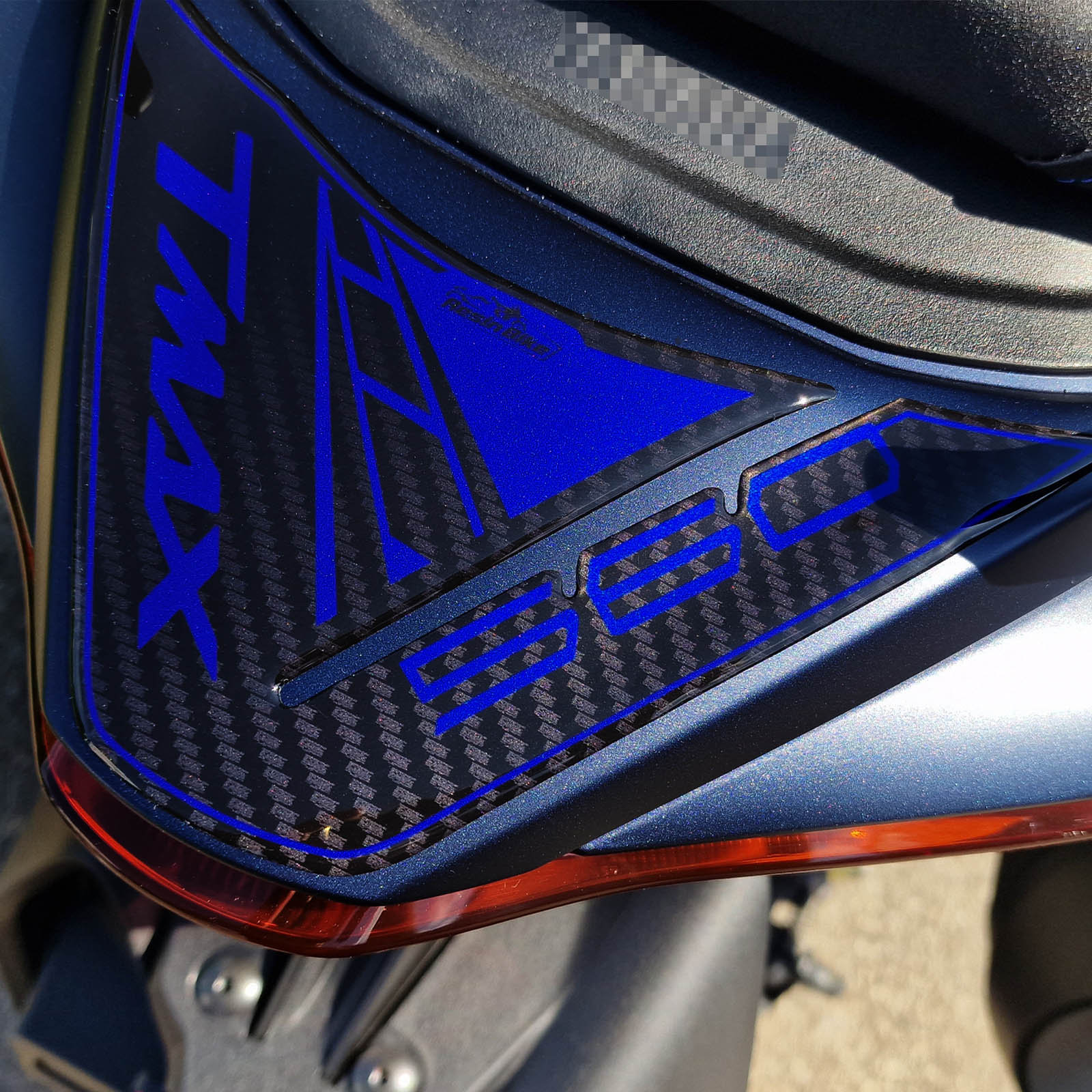 Resin Bike 3D Motorcycle Stickers - Tail Section | Yamaha TMAX 560 2022>2024 RB-1000480700000 -   Pyramid Motorcycle Accessories