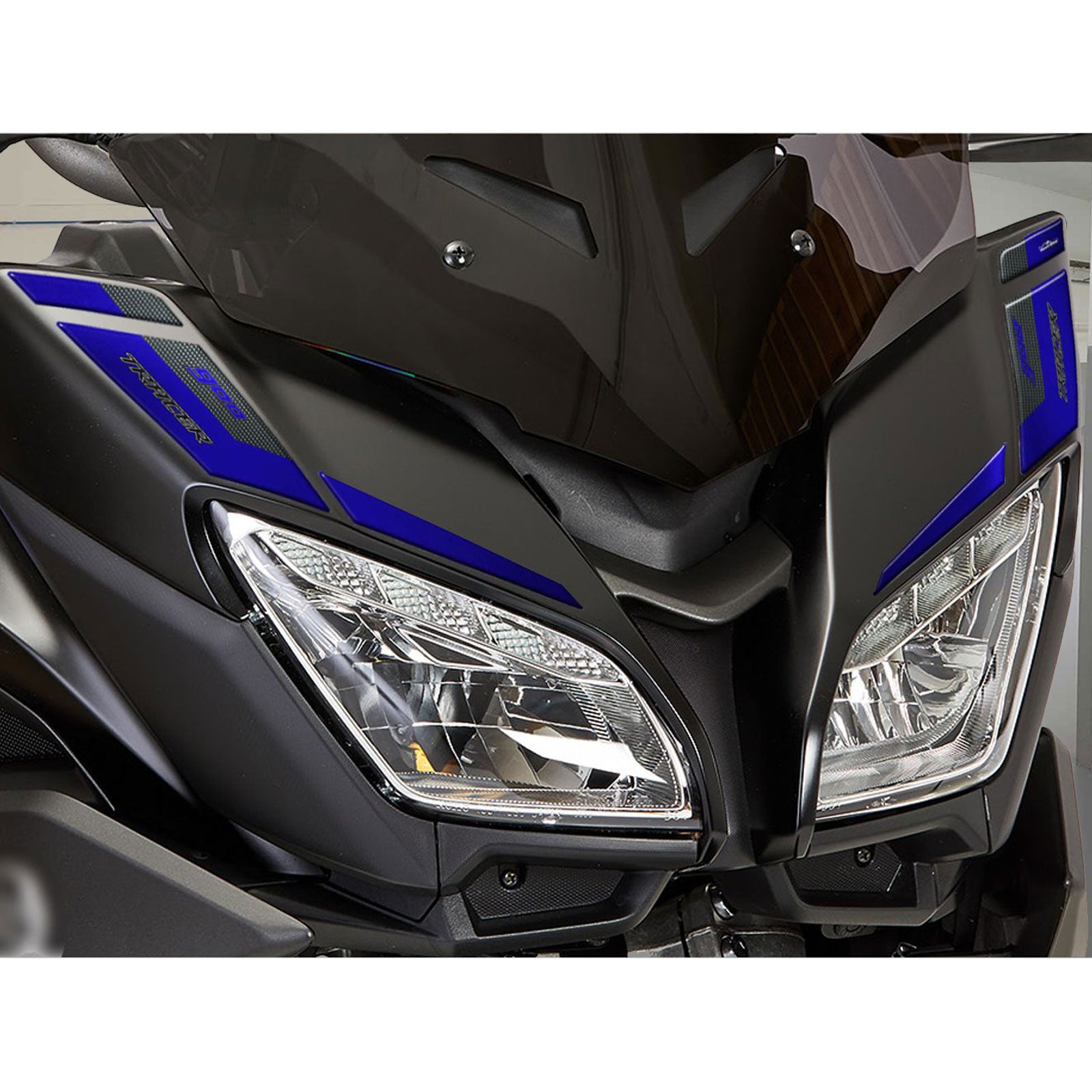 Resin Bike 3D Motorcycle Stickers - Frontal Area | Yamaha Tracer 900 2018>2020 -   Pyramid Motorcycle Accessories