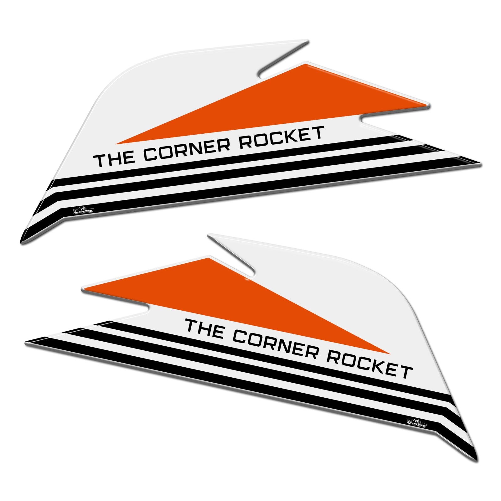 Resin Bike 3D Motorcycle Stickers - Tank Sides | KTM 390 Duke 2021>2023 RB-1000482700008 -   Pyramid Motorcycle Accessories