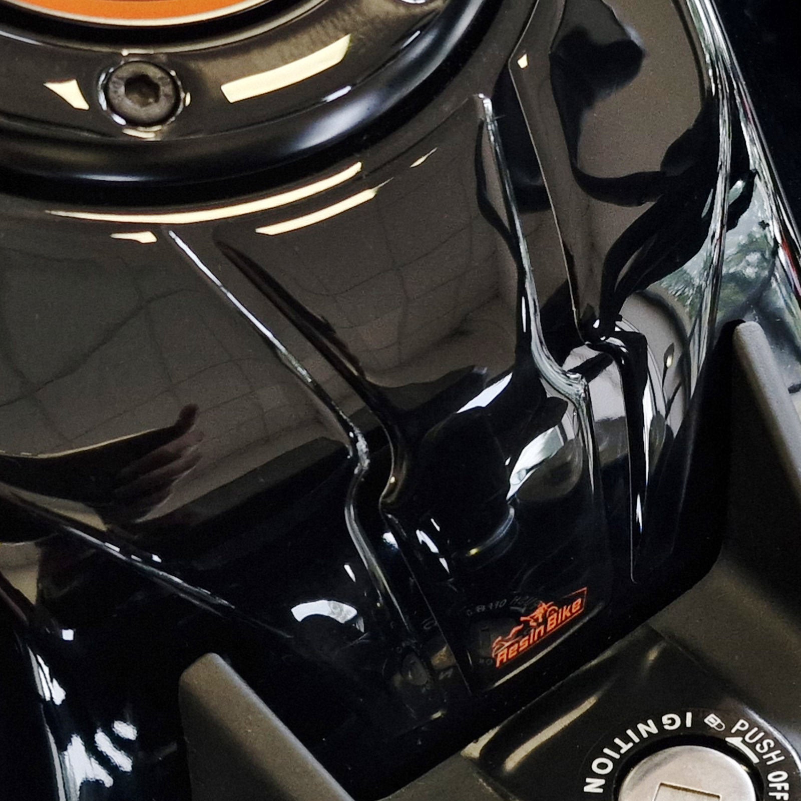 Resin Bike 3D Motorcycle Stickers - Key Area | KTM 125/200/250/390 Duke 2017>2023 -   Pyramid Motorcycle Accessories