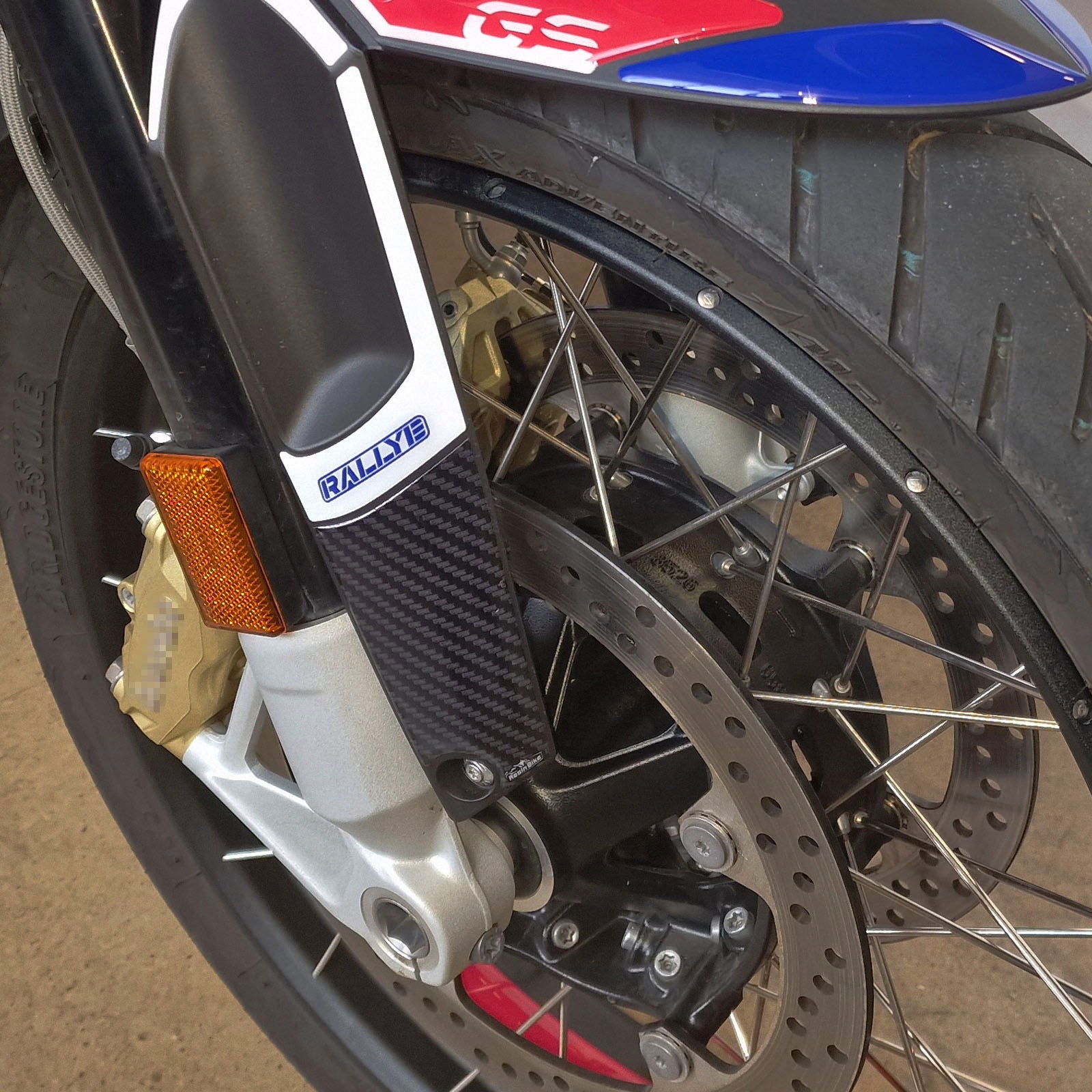 Resin Bike 3D Motorcycle Stickers - Front Fender | BMW R 1250 GS/GSA 2021>2024 -   Pyramid Motorcycle Accessories