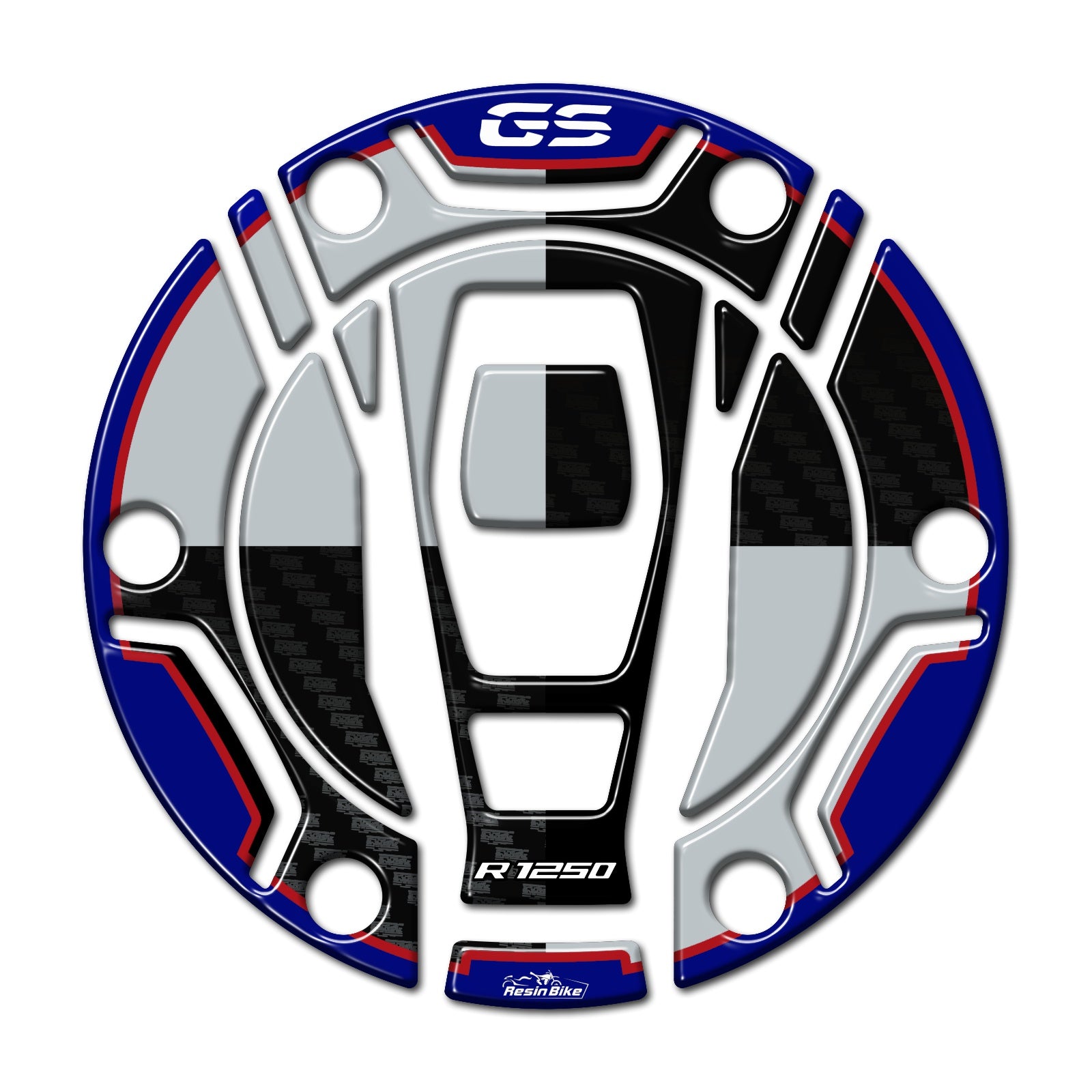 Resin Bike 3D Motorcycle Stickers - Fuel Cap | BMW R 1250 GS Adventure 2021>2024 -   Pyramid Motorcycle Accessories