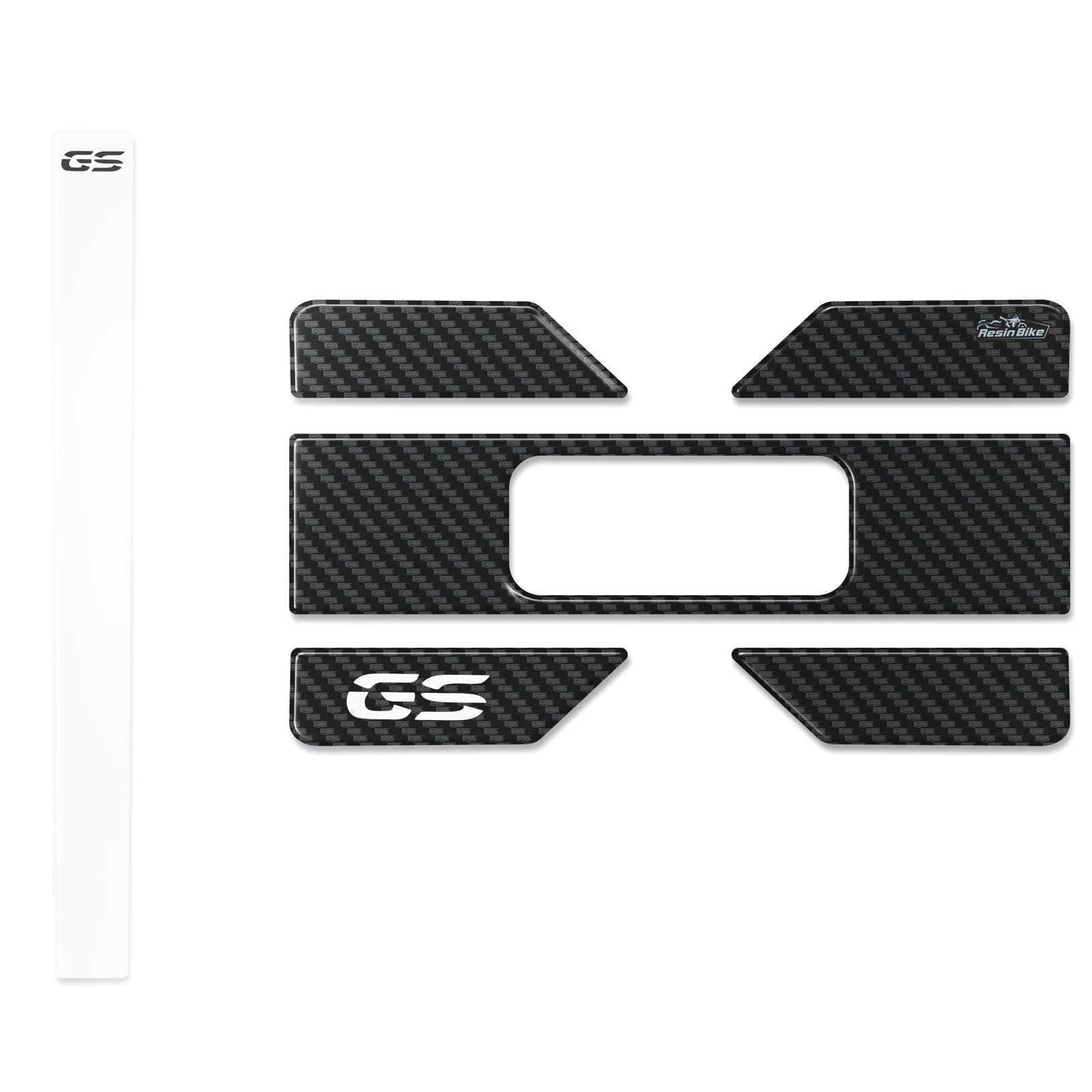 Resin Bike 3D Motorcycle Stickers - Panniers | BMW R 1250 GS 2021>2024 -   Pyramid Motorcycle Accessories
