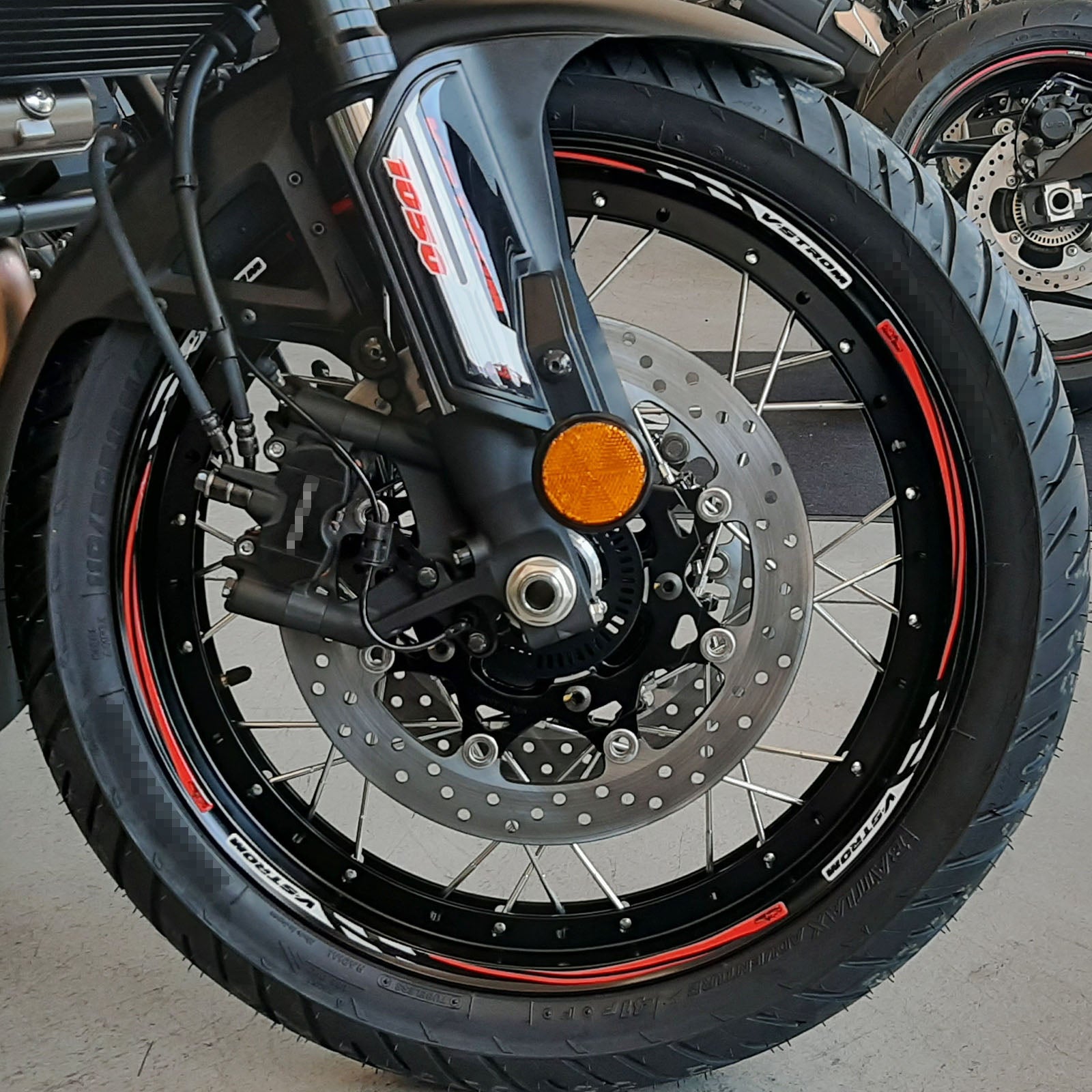 Resin Bike 3D Motorcycle Stickers - Wheels| Suzuki V-Strom 1050 / 1050XT 2020>2023RB-1000140200000 -   Pyramid Motorcycle Accessories