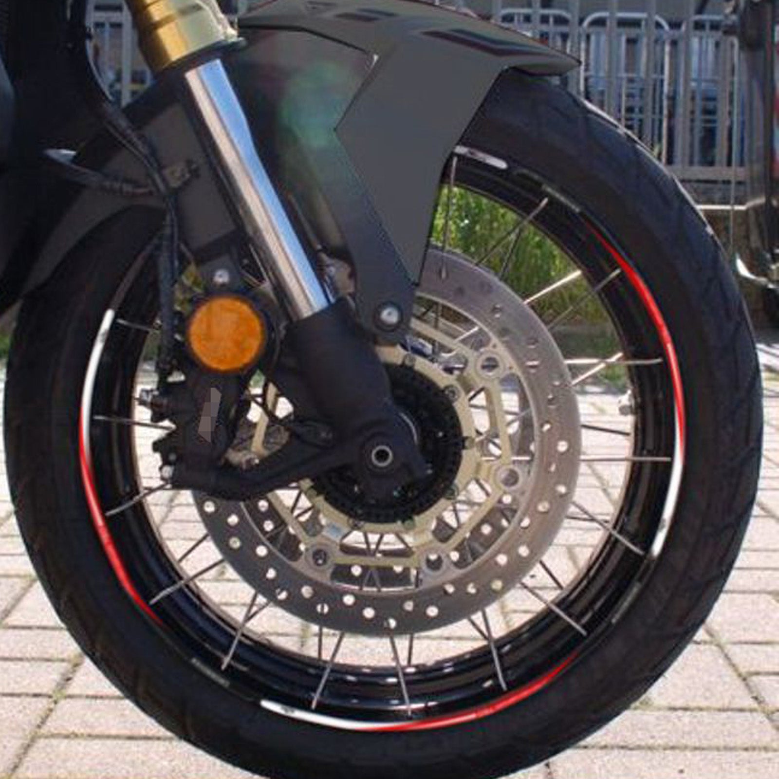 Resin Bike 3D Motorcycle Stickers - Wheels| Honda X-Adv 2017>2020 -   Pyramid Motorcycle Accessories