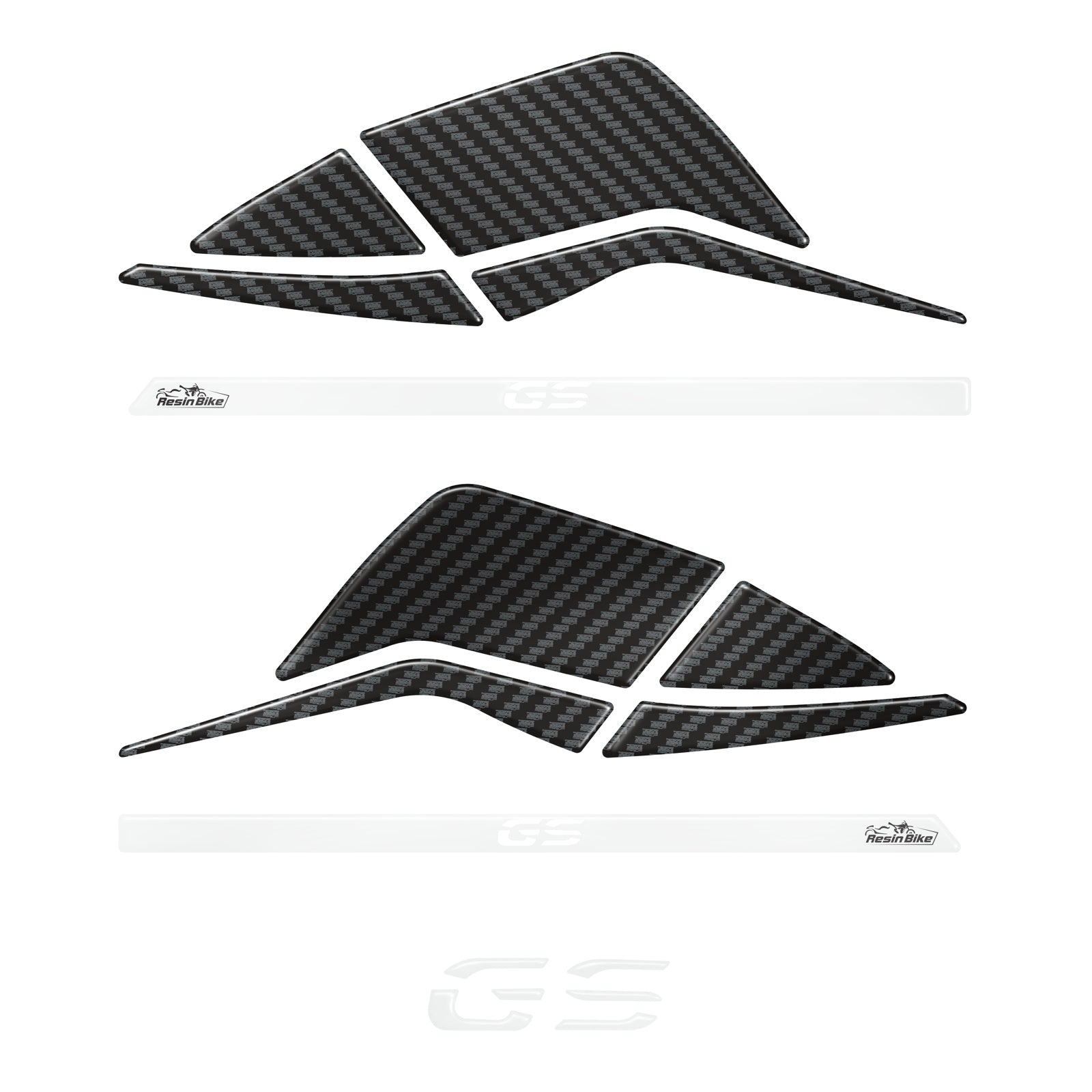 Resin Bike 3D Motorcycle Stickers - Handguards | BMW R 1250 GS/GSA 2021>2024 -   Pyramid Motorcycle Accessories