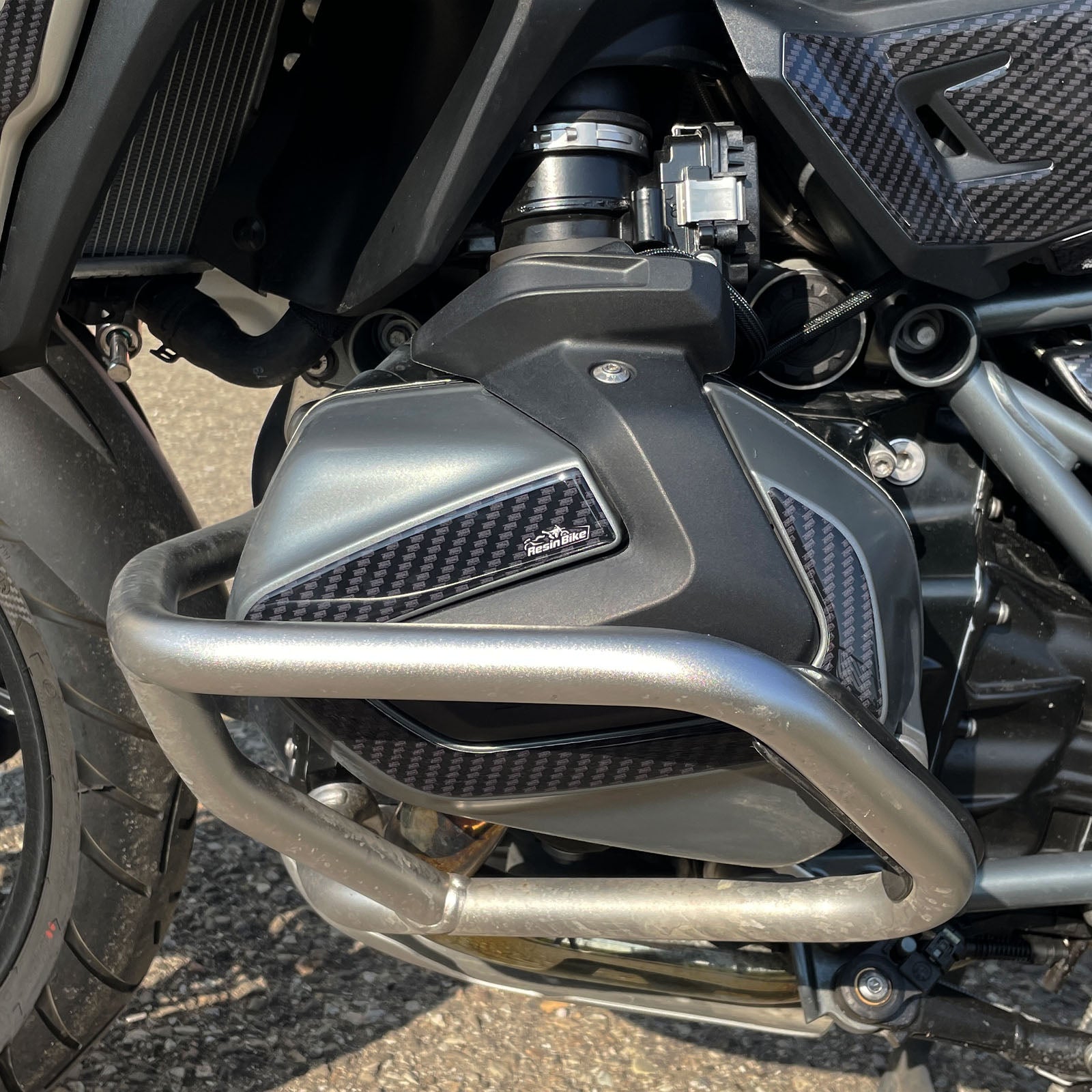 Resin Bike 3D Motorcycle Stickers - Engine | BMW R 1250 GS 2021>2024 -   Pyramid Motorcycle Accessories