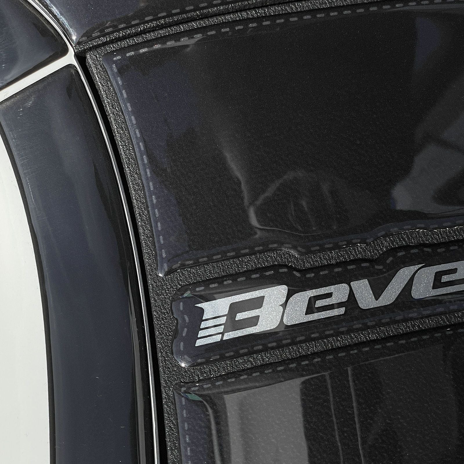Resin Bike 3D Motorcycle Stickers - Fuel Cap | Piaggio Beverly 400 S 2021>2026 -   Pyramid Motorcycle Accessories
