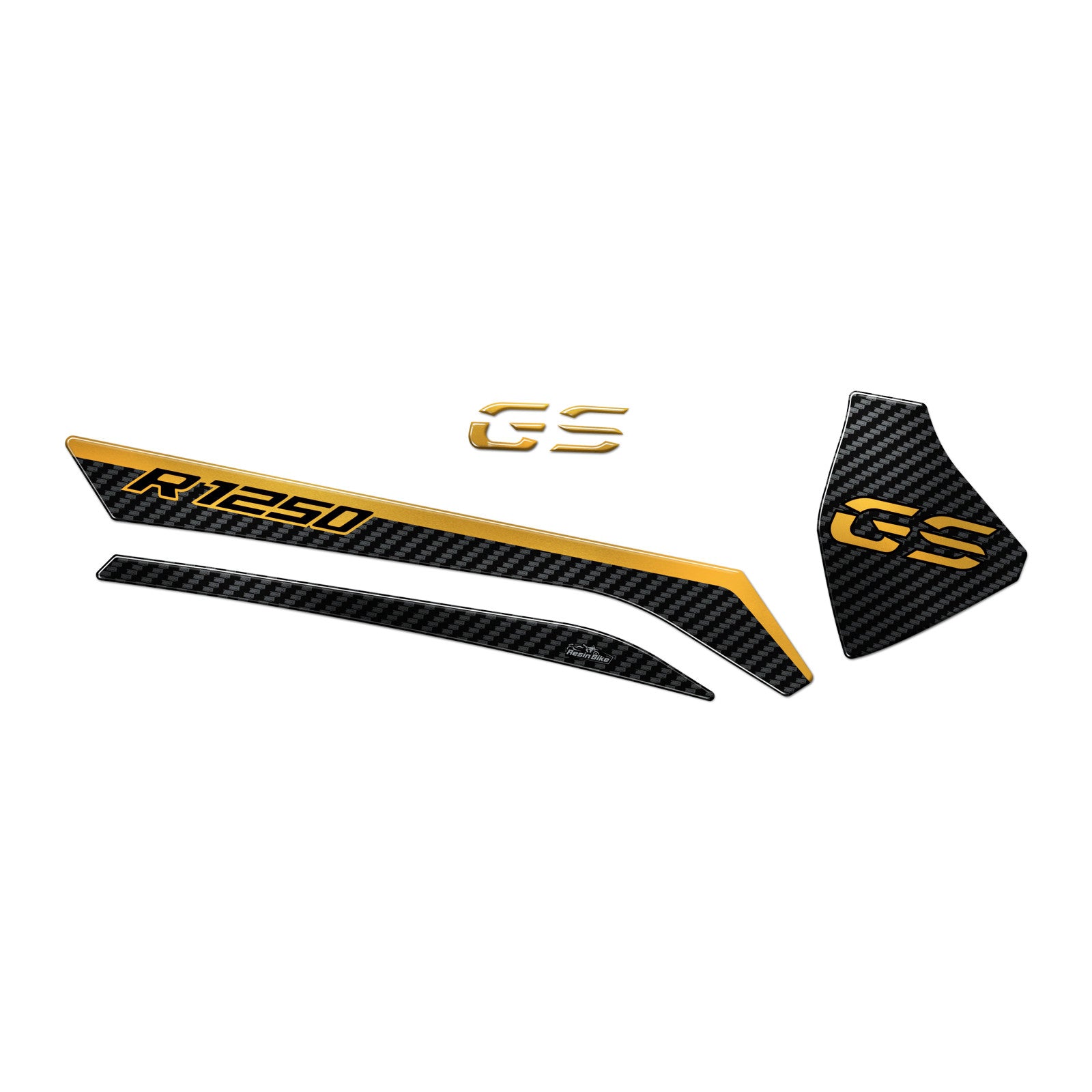 Resin Bike 3D Motorcycle Stickers - Forks | BMW R 1250 GS 2021>2024 -   Pyramid Motorcycle Accessories