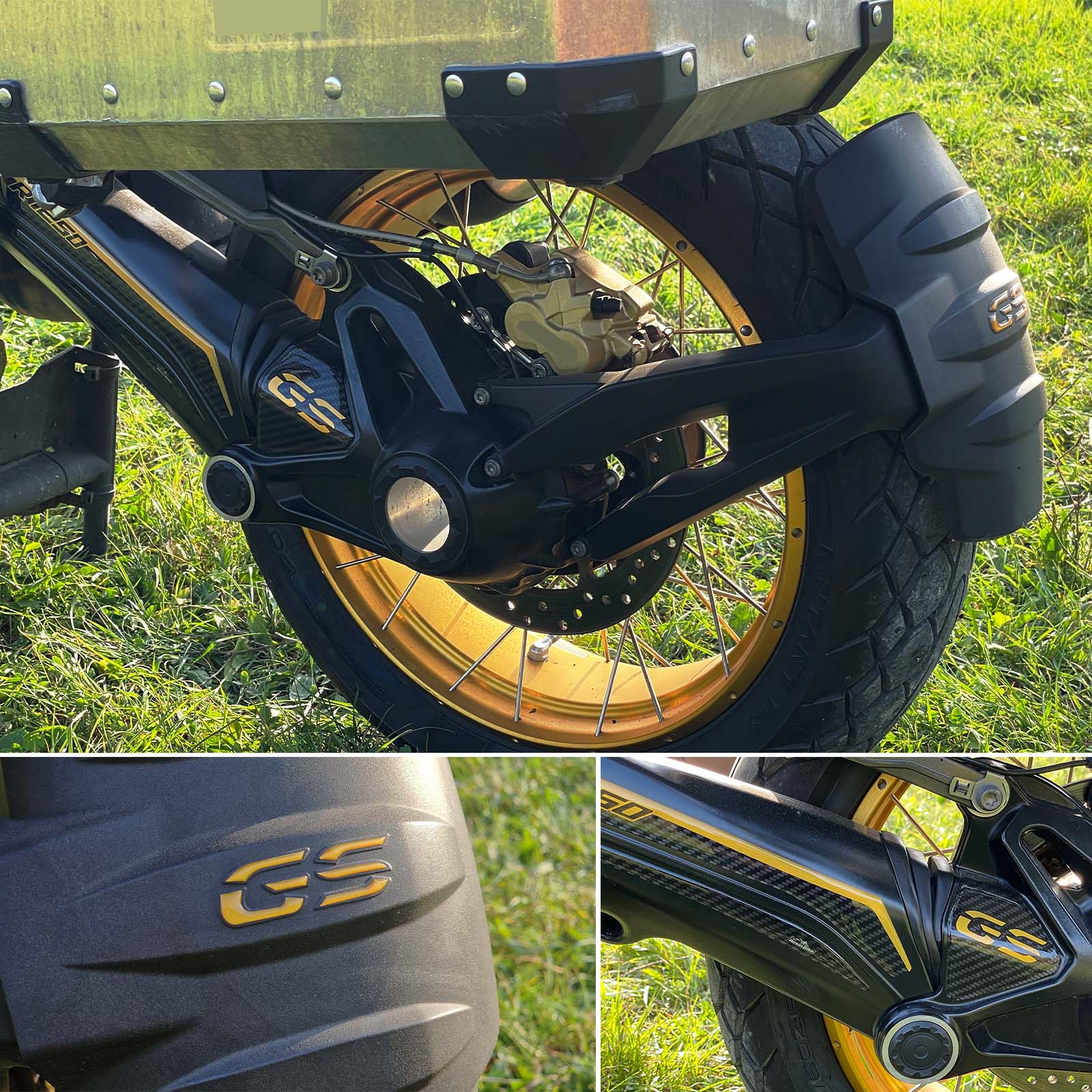 Resin Bike 3D Motorcycle Stickers - Forks | BMW R 1250 GS 2021>2024 -   Pyramid Motorcycle Accessories