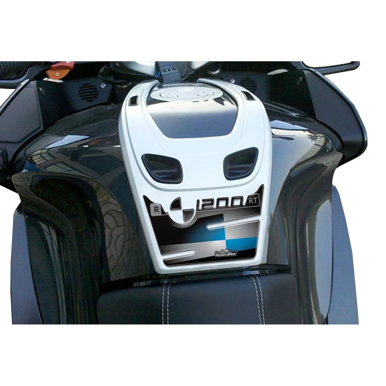 Resin Bike 3D Motorcycle Stickers - Tank Pad | BMW R 1200 RT 2006>2013 -   Pyramid Motorcycle Accessories