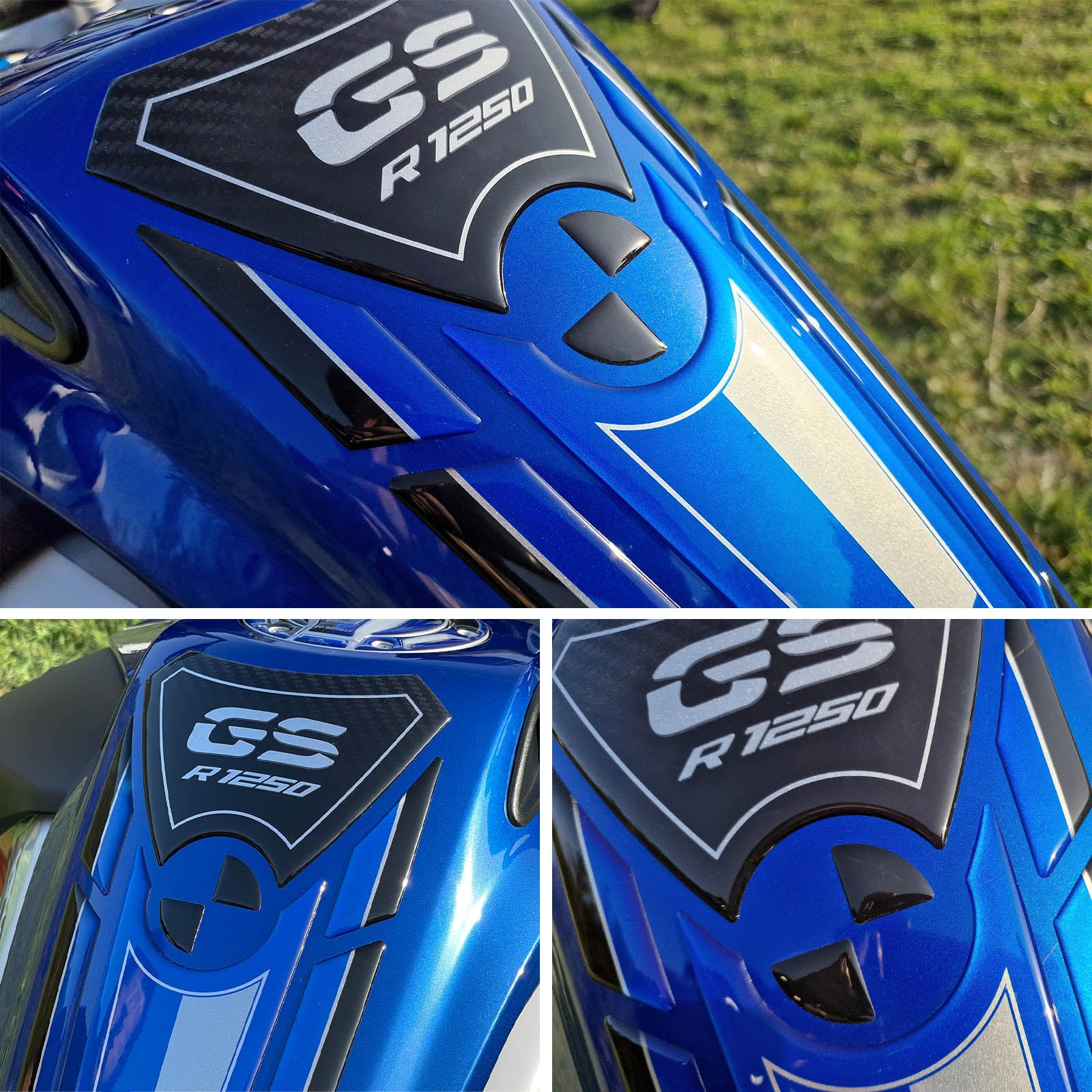 Resin Bike 3D Motorcycle Stickers - Tank Pad | BMW R 1250 GS Adventure 2021>2024 RB-1000488500008 -   Pyramid Motorcycle Accessories